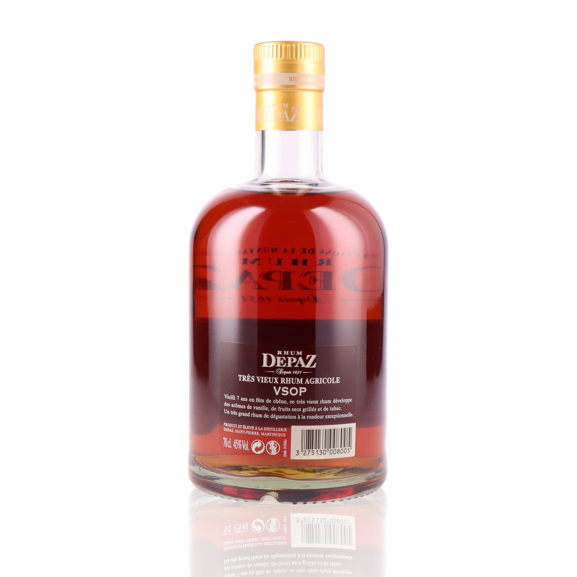 DEPAZ - Coffret VSOP Réserve Spéciale + 2 Verres - 45%