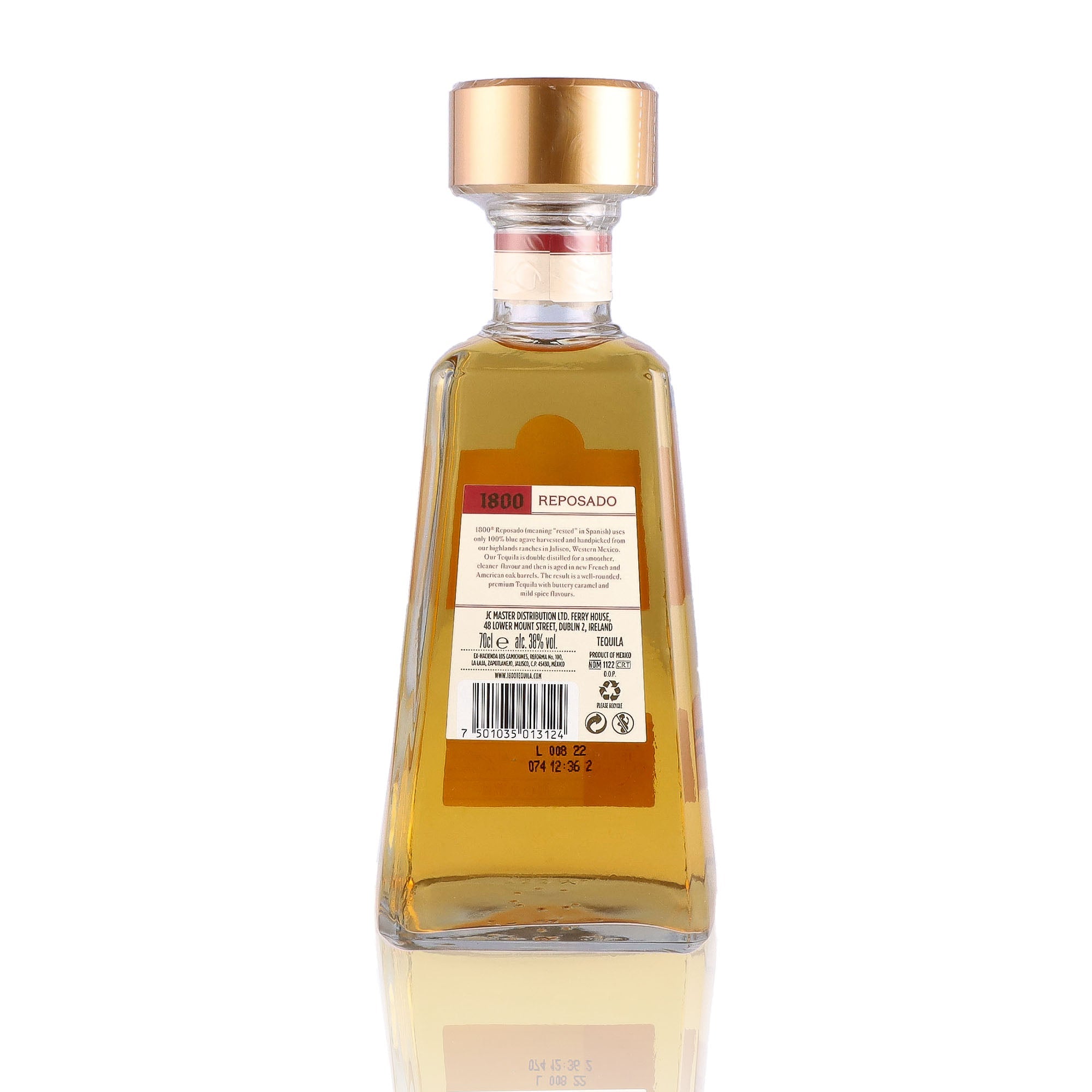 1800 - Reposado - 38%