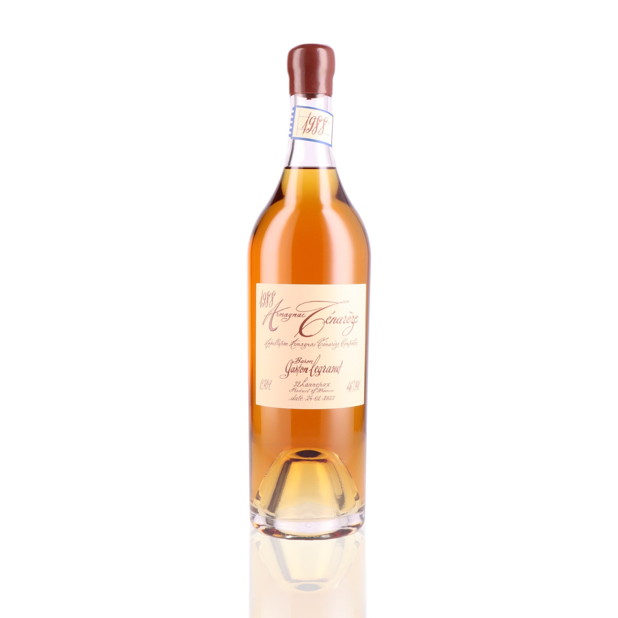 BARON GASTON LEGRAND - Ténarèze 1988 - 46%