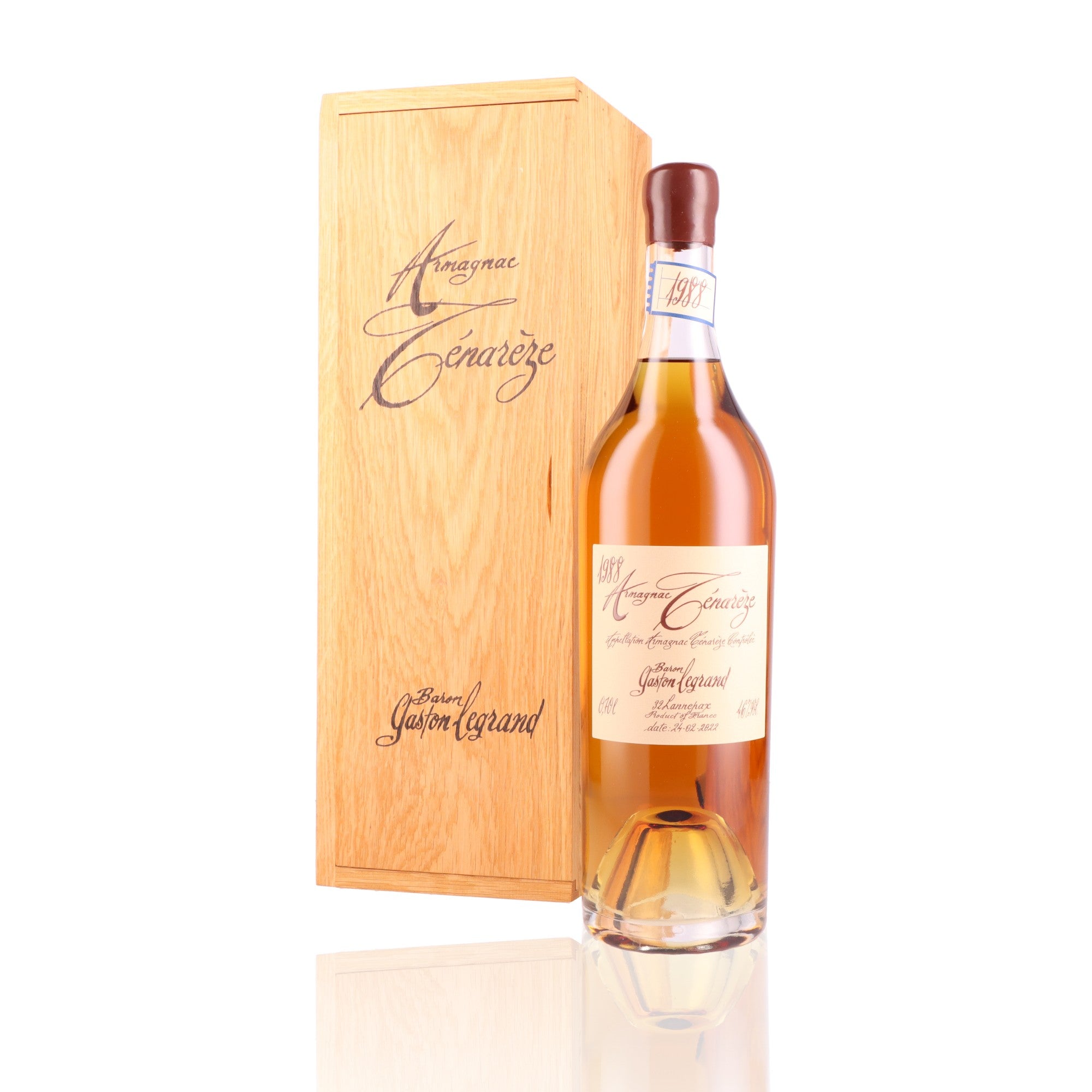BARON GASTON LEGRAND - Ténarèze 1988 - 46%