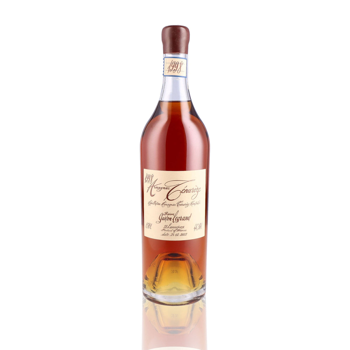 Armagnac de Ténarèze BARON GASTON LEGRAND Ténarèze 1998 44 Whisky Paris