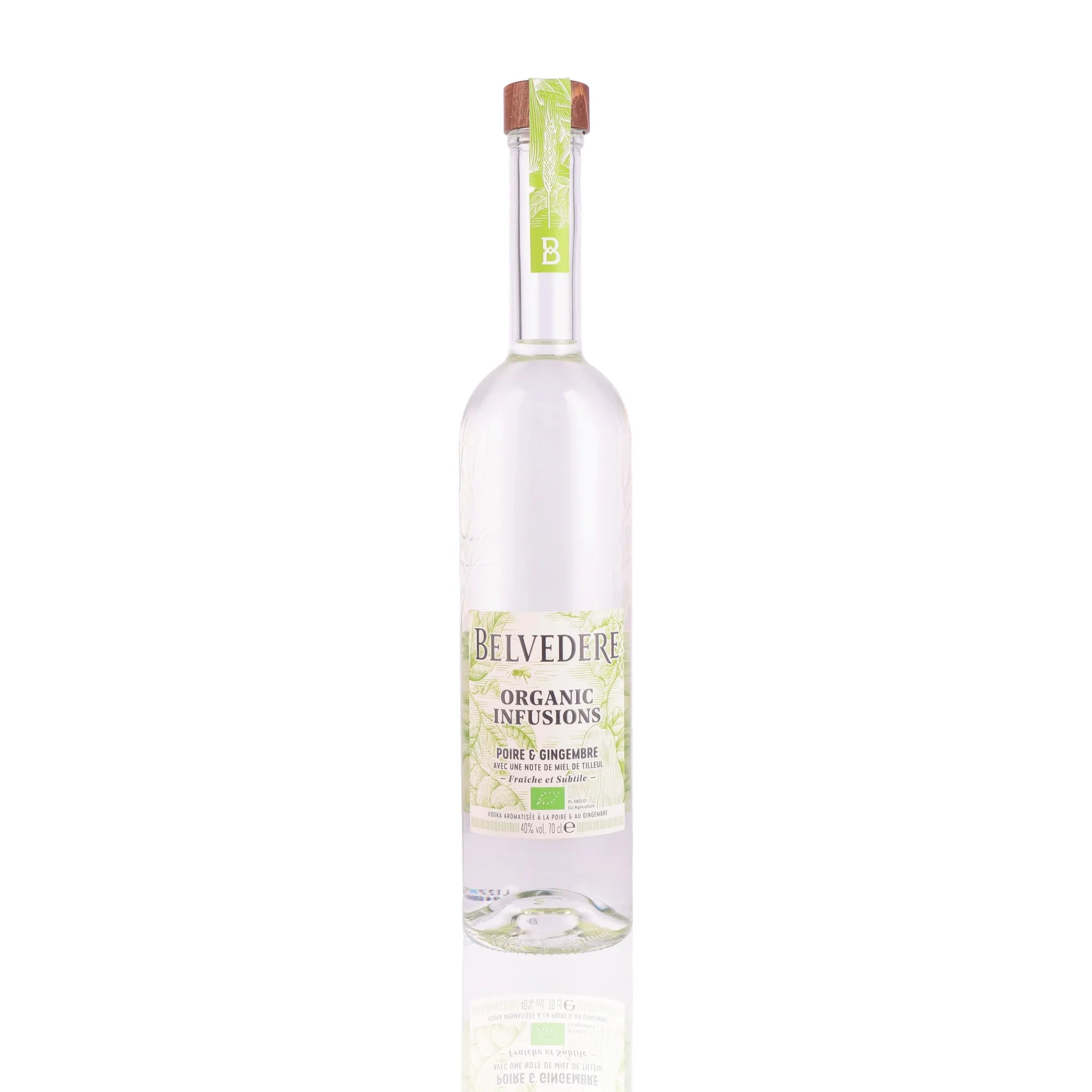 BELVEDERE - Organic Infusion Poire & Gingembre - 40%