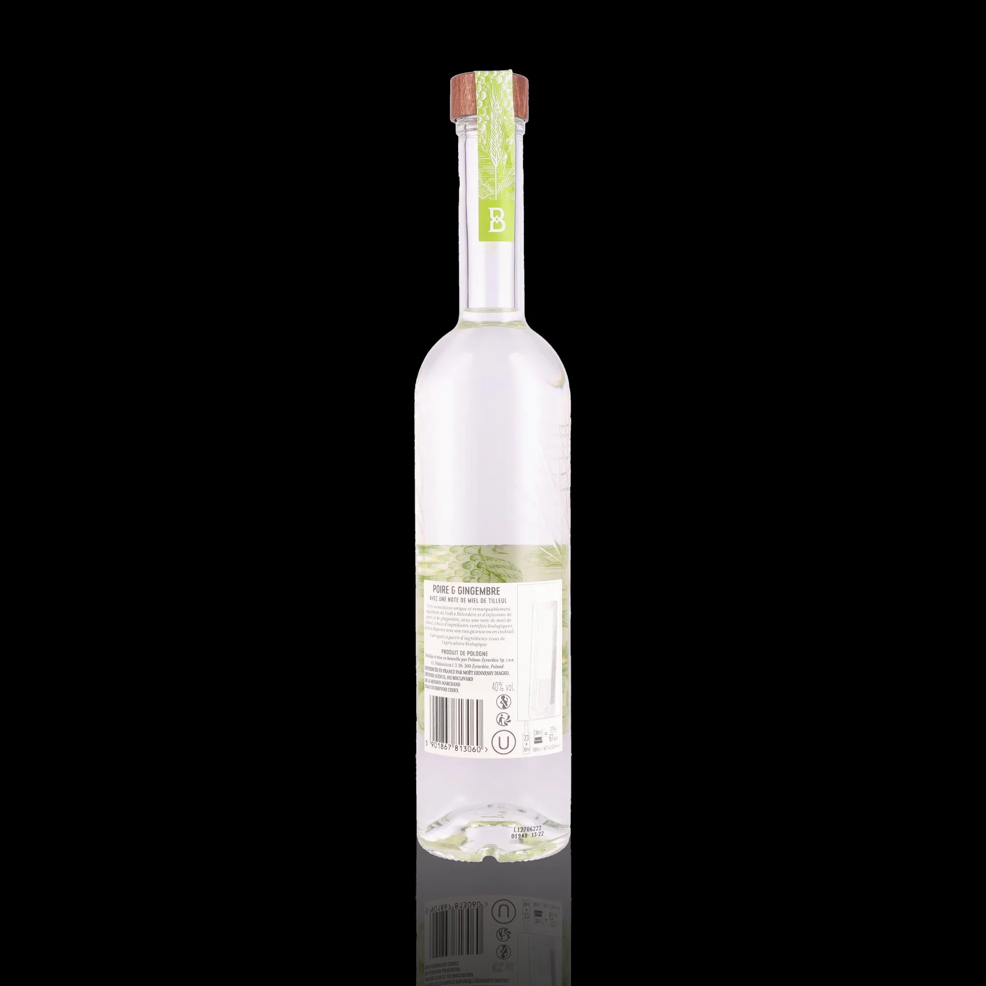 BELVEDERE - Organic Infusion Poire & Gingembre - 40%