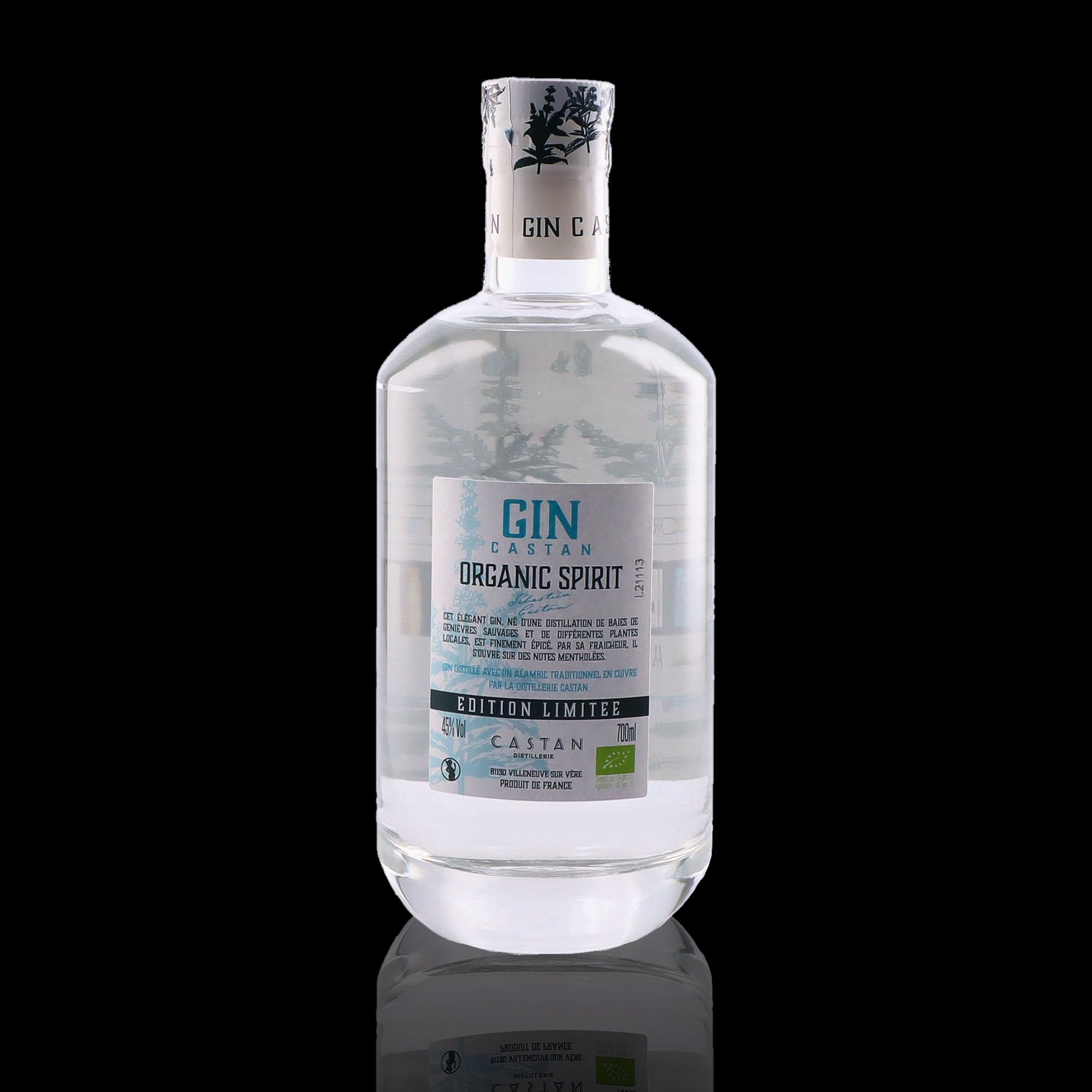 CASTAN - Gin Organic Spirit - 45%