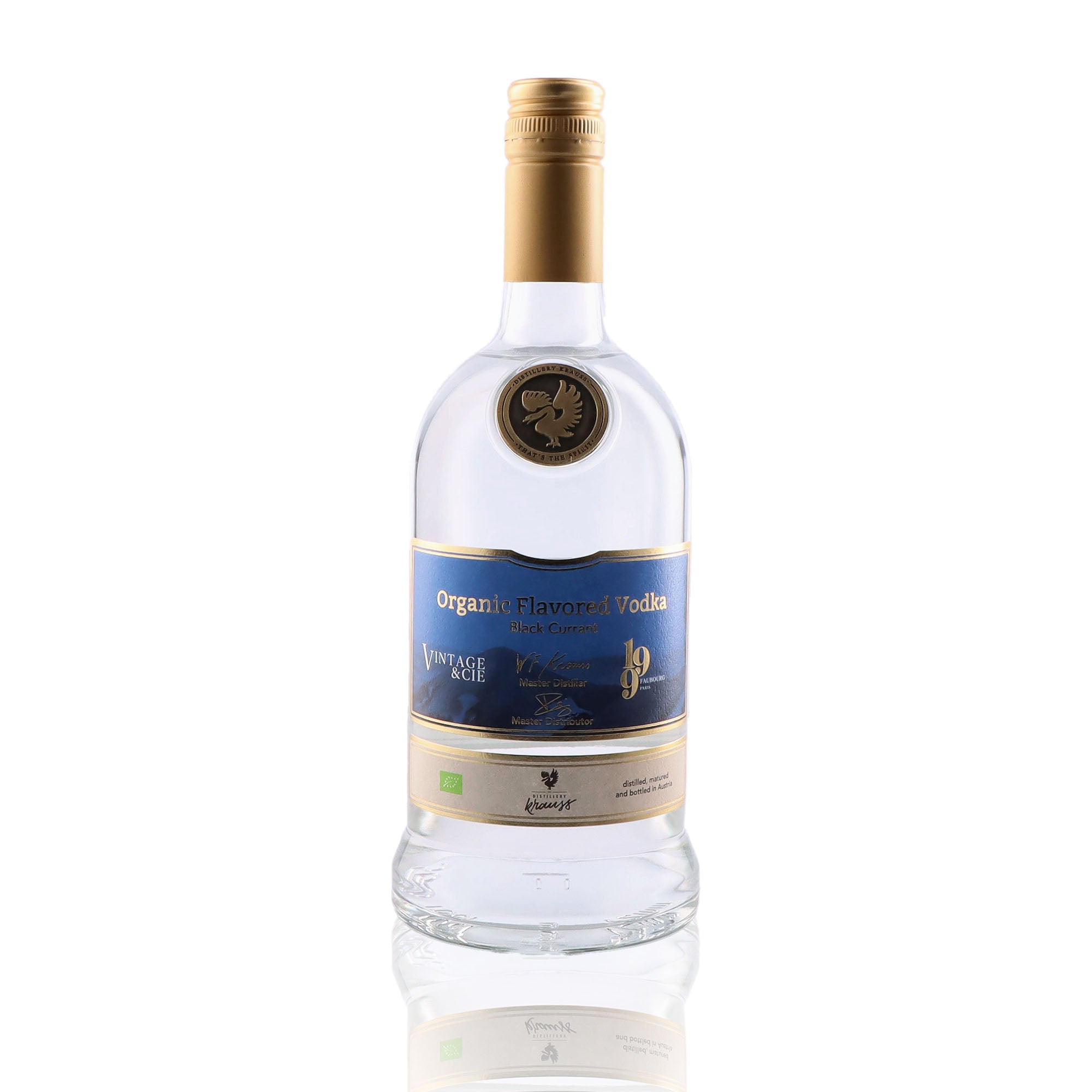 DISTILLERY KRAUSS - Organic Flavored Vodka Black Currant - 43%