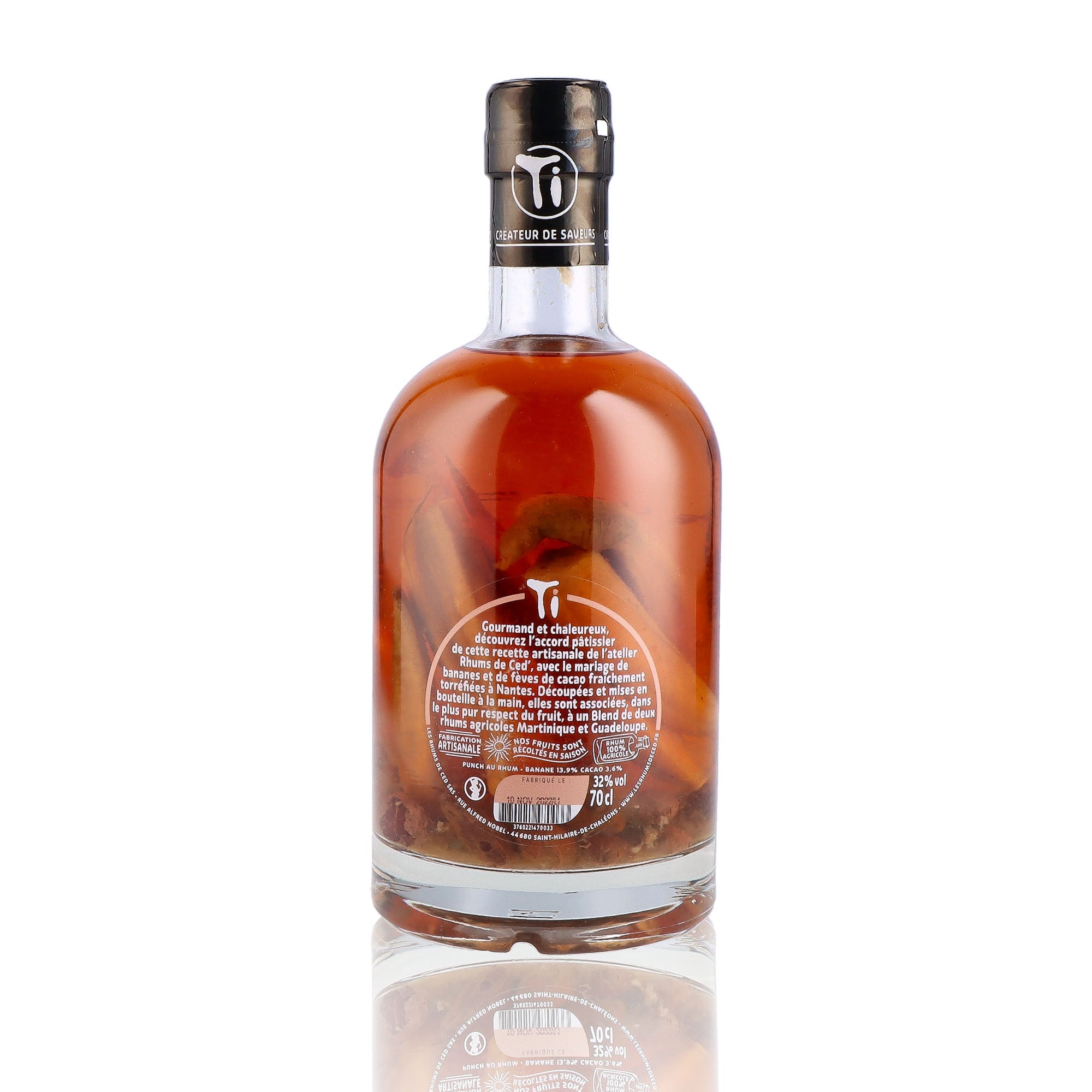 LES RHUMS DE CED' - Ti Arrangés Banane Cacao - 32%