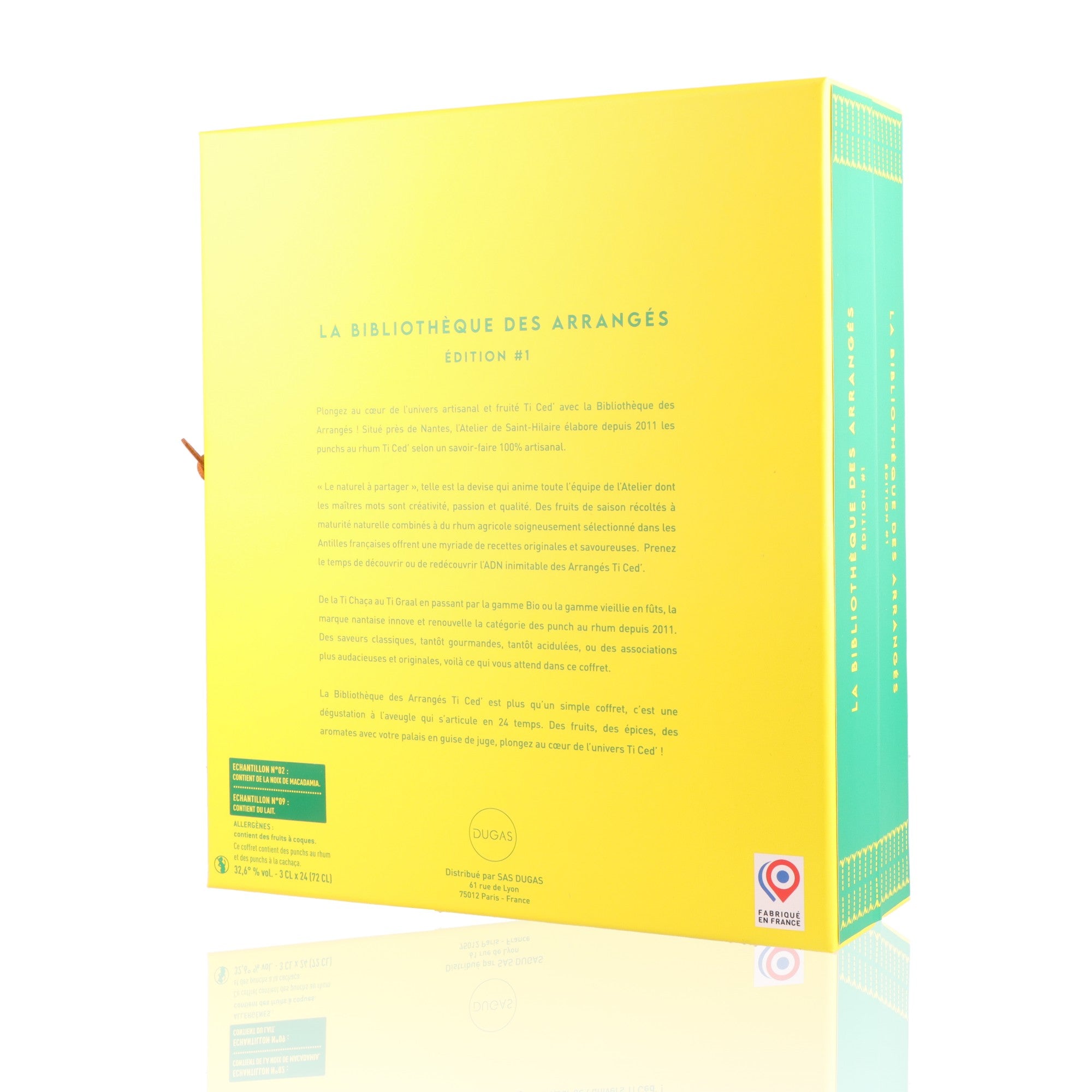 CALENDRIER DE L'AVENT - La Bibliothèque des Arrangés Ti Ced' - 32,6%