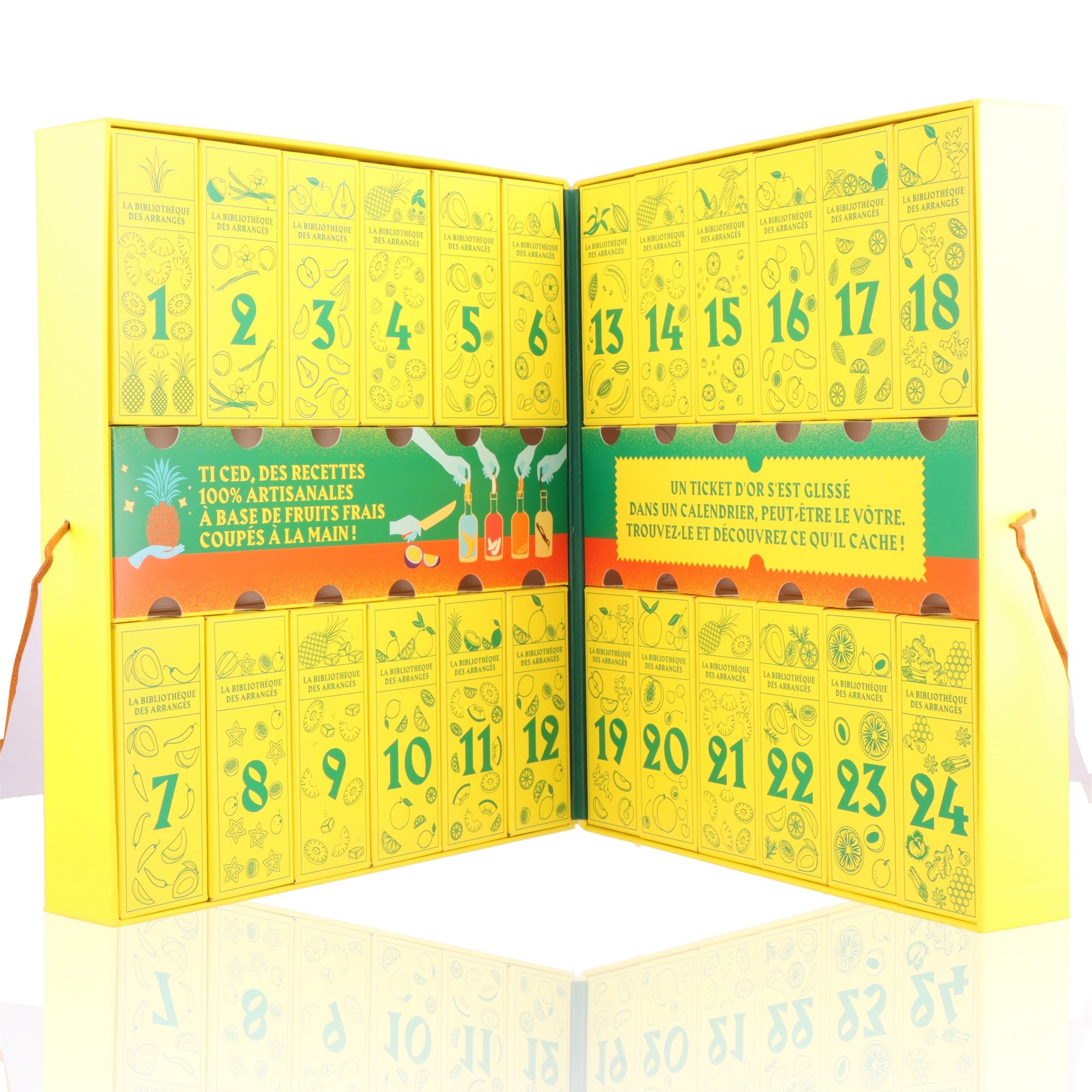 CALENDRIER DE L'AVENT - La Bibliothèque des Arrangés Ti Ced' - 32,6%