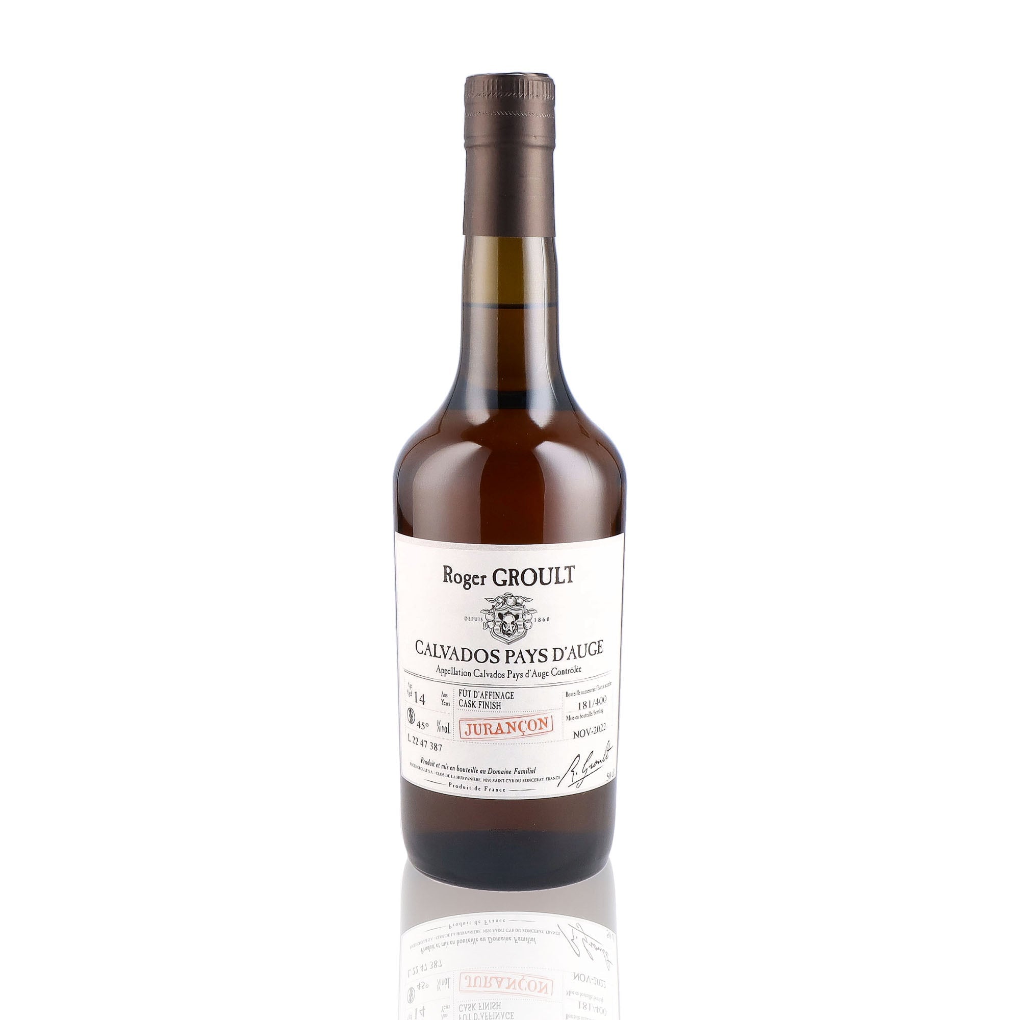 ROGER GROULT - Jurançon Cask Finish 14 ans - 46%