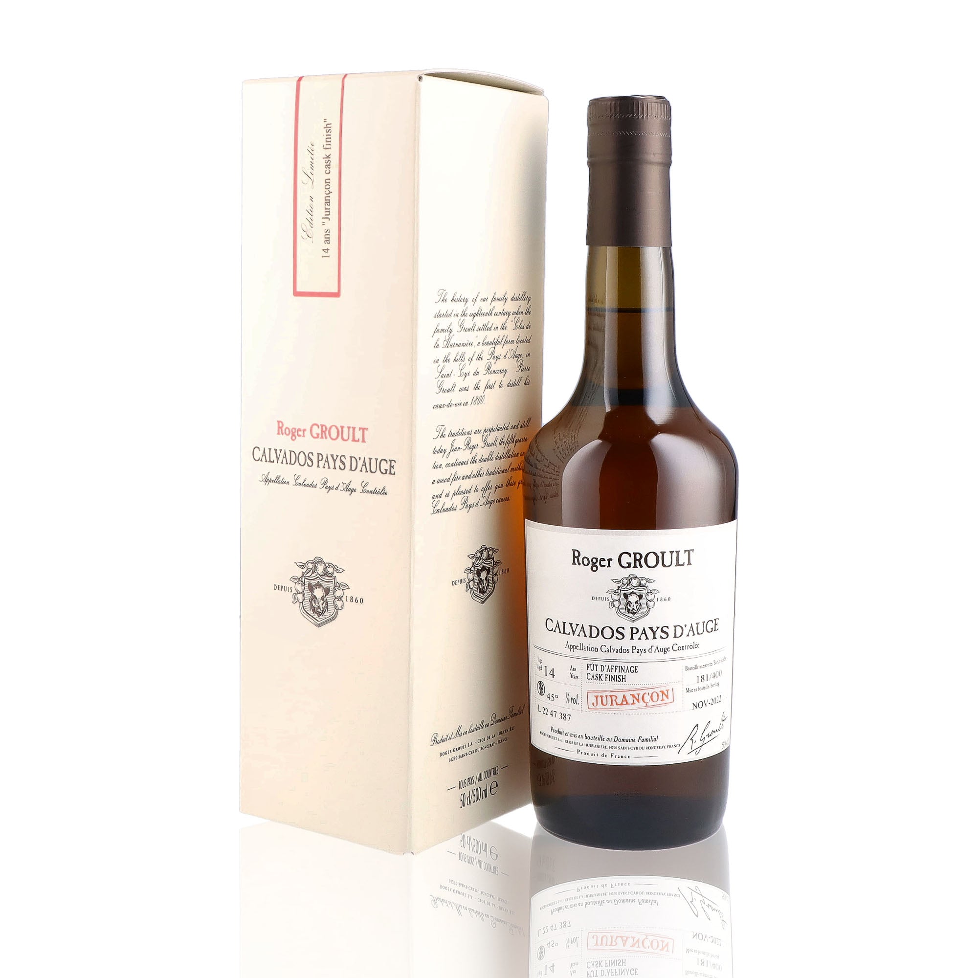 ROGER GROULT - Jurançon Cask Finish 14 ans - 46%