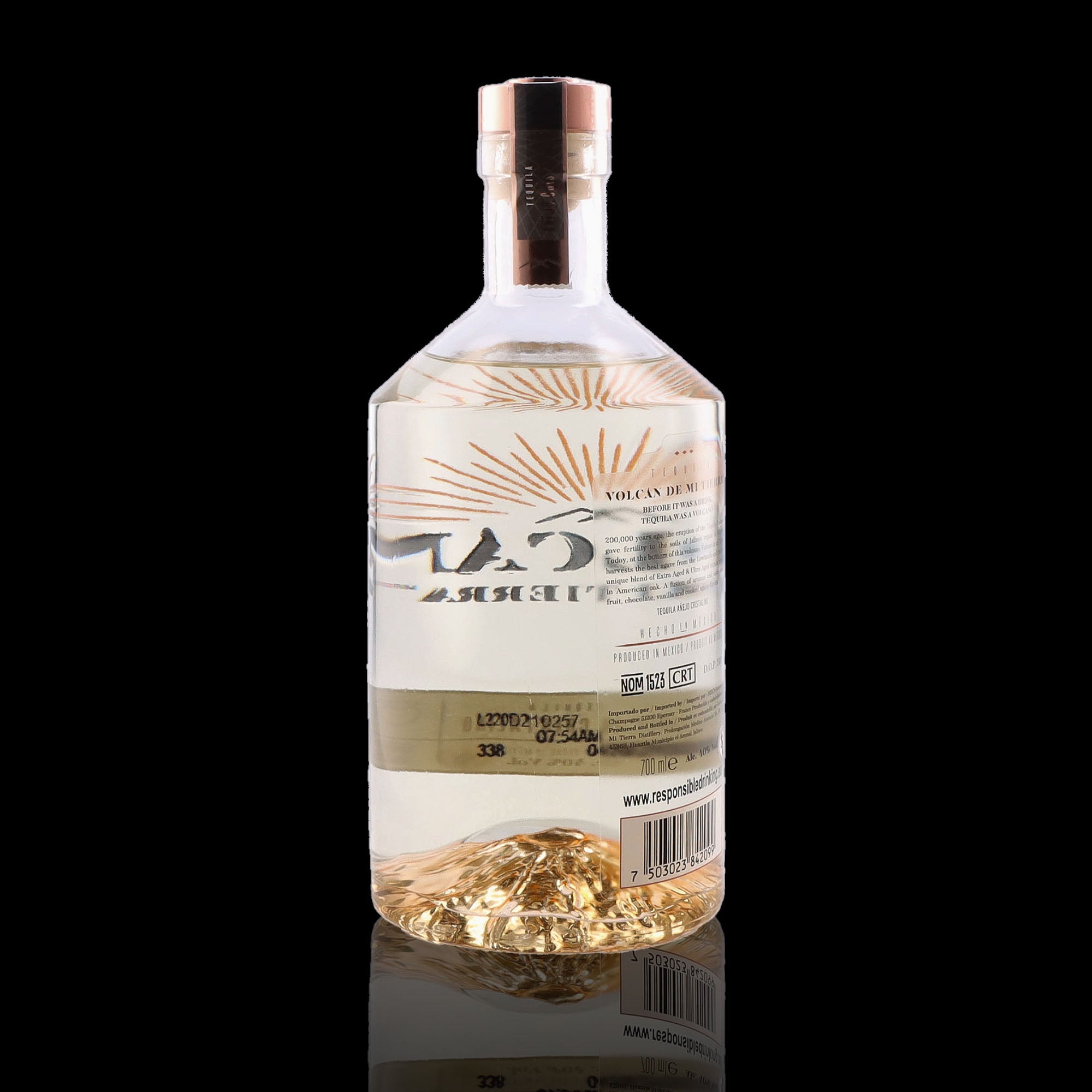 VOLCAN DE MI TIERRA - Añejo Cristalino - 40%