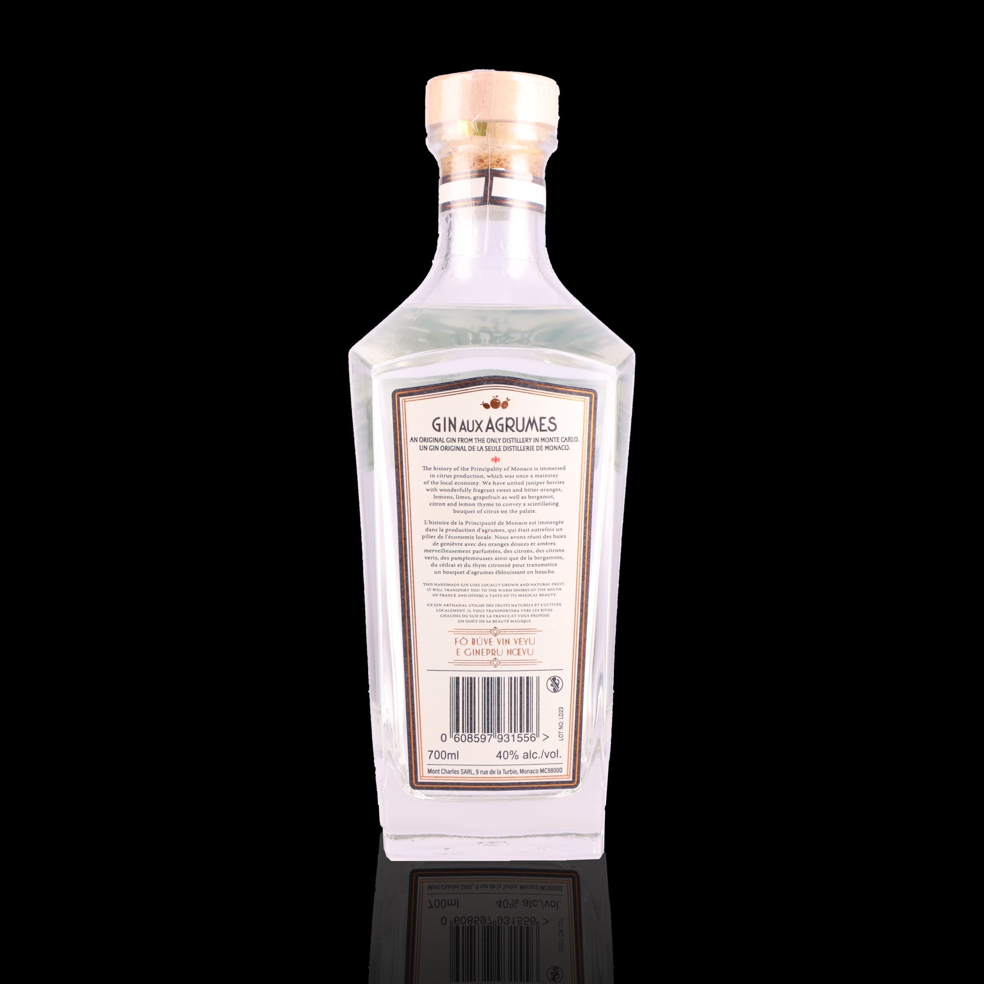 MONACO - Gin aux Agrumes - 40%