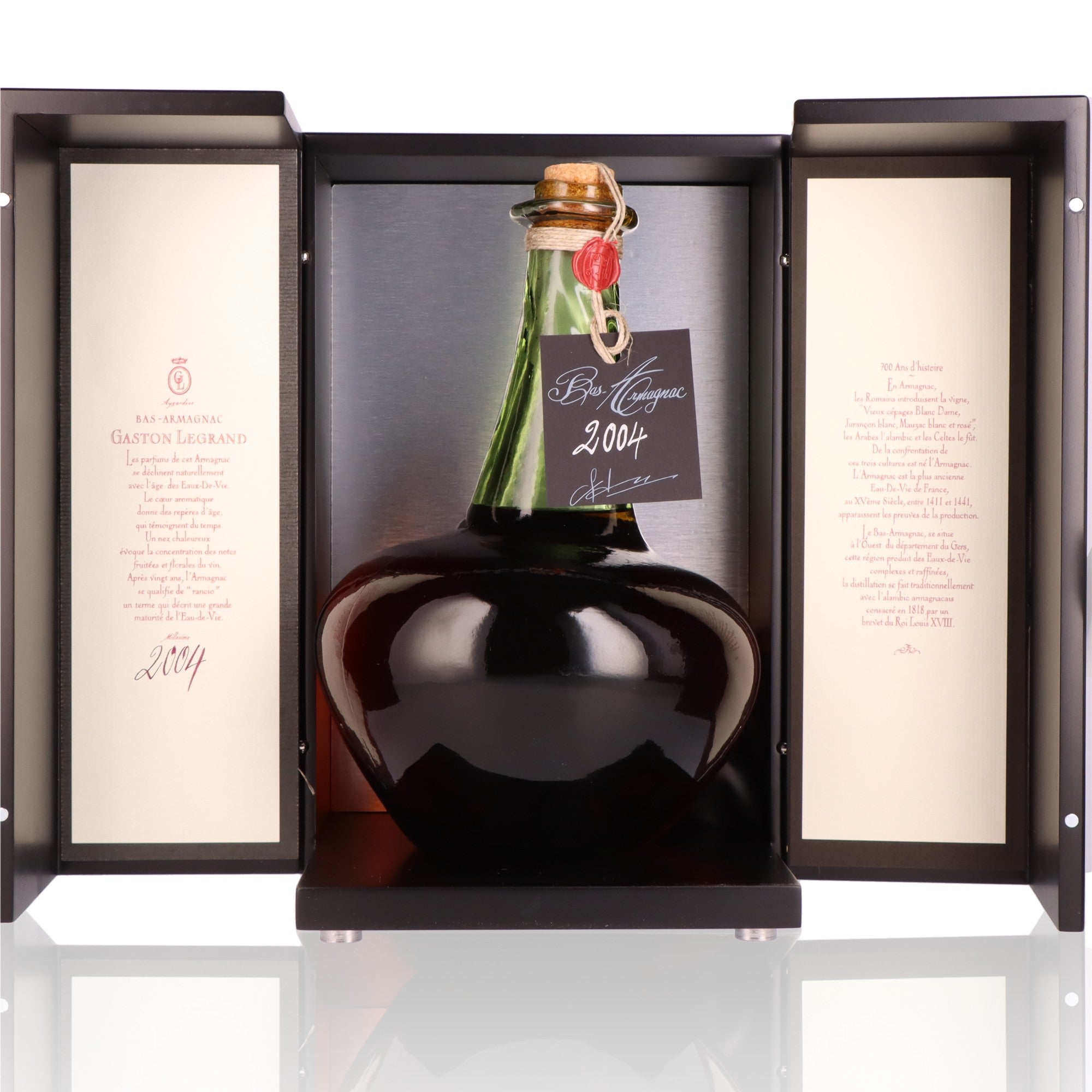 BARON GASTON LEGRAND - Bas-Armagnac 2004 - 2L - 40%