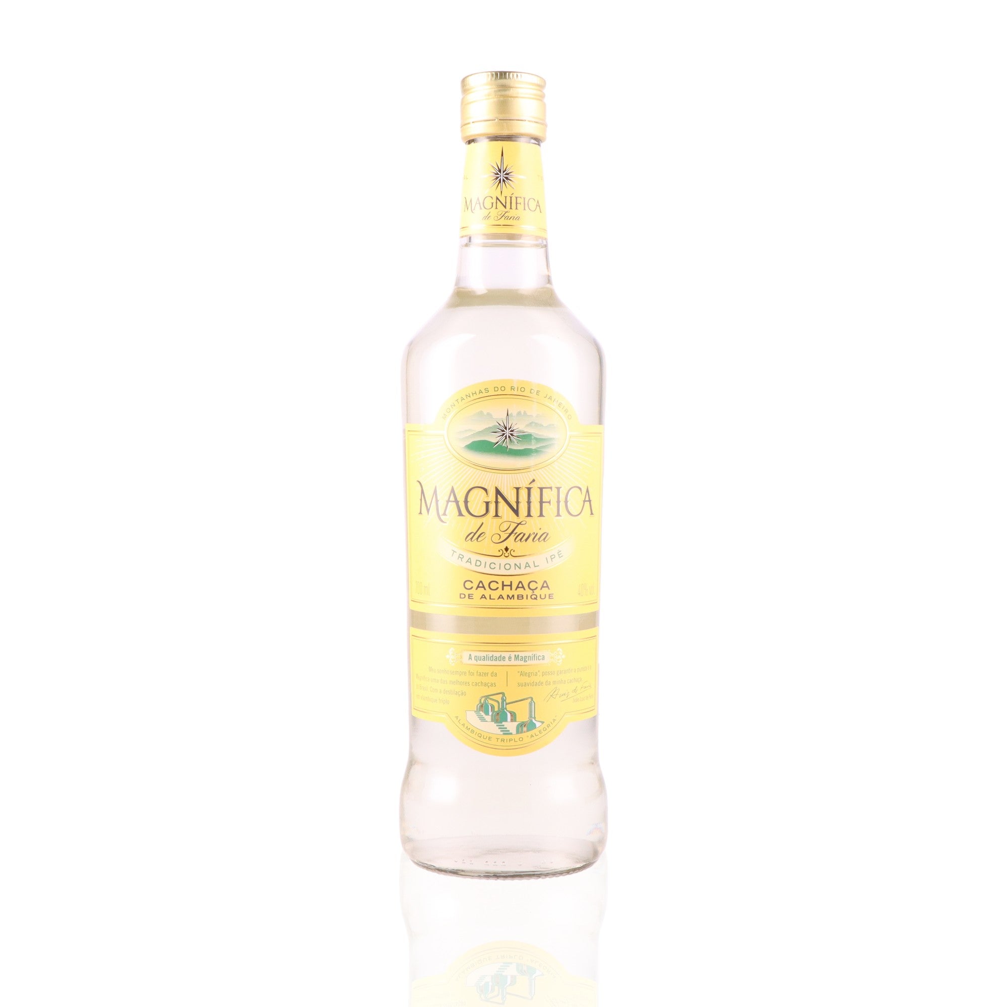 MAGNIFICA DE FARIA - Cachaça de Alambique - 40%