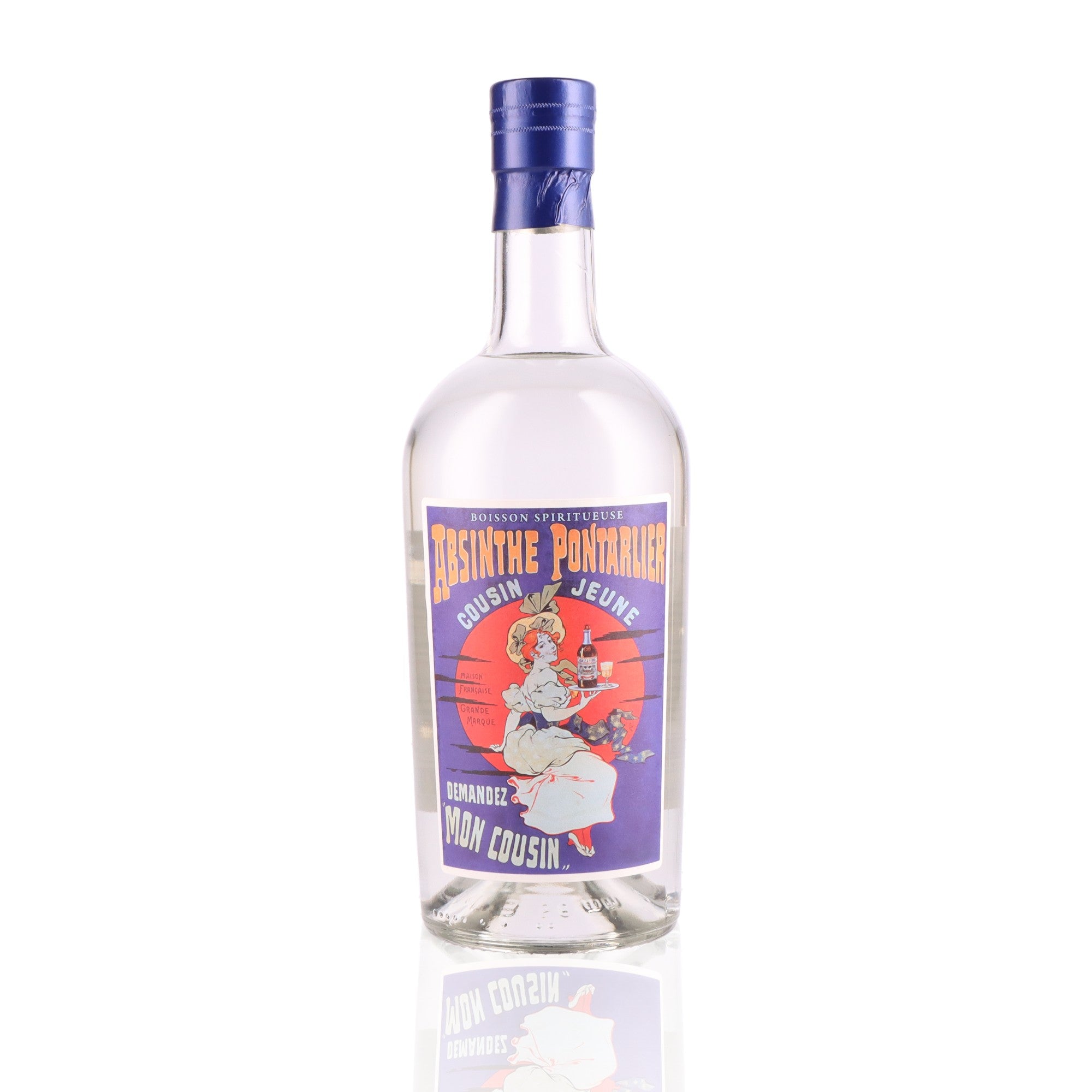 DISTILLERIE LES FILS D'EMILE PERNOT - Abstinthe Blanche Cousin Jeune - 65%