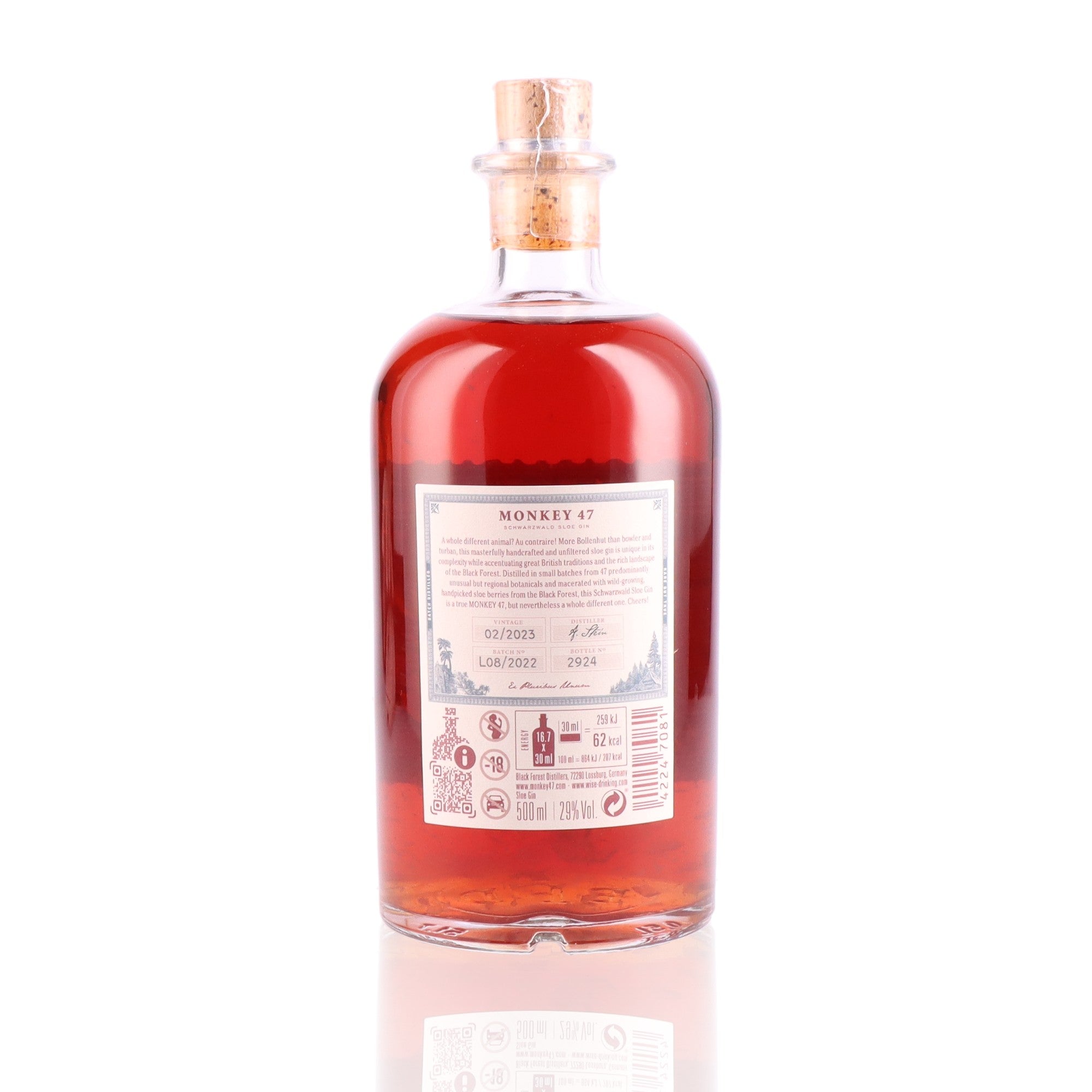 MONKEY 47 - Schwarzwald Sloe Gin - 29%