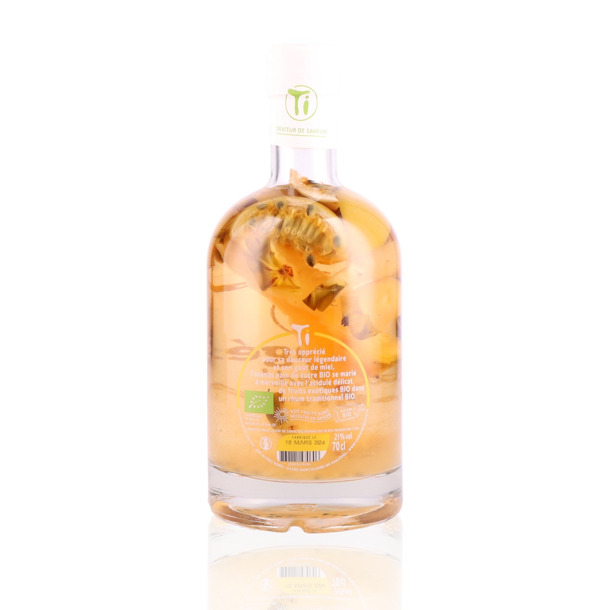 LES RHUMS DE CED' - Ti Arrangés Ananas Passion - 21%