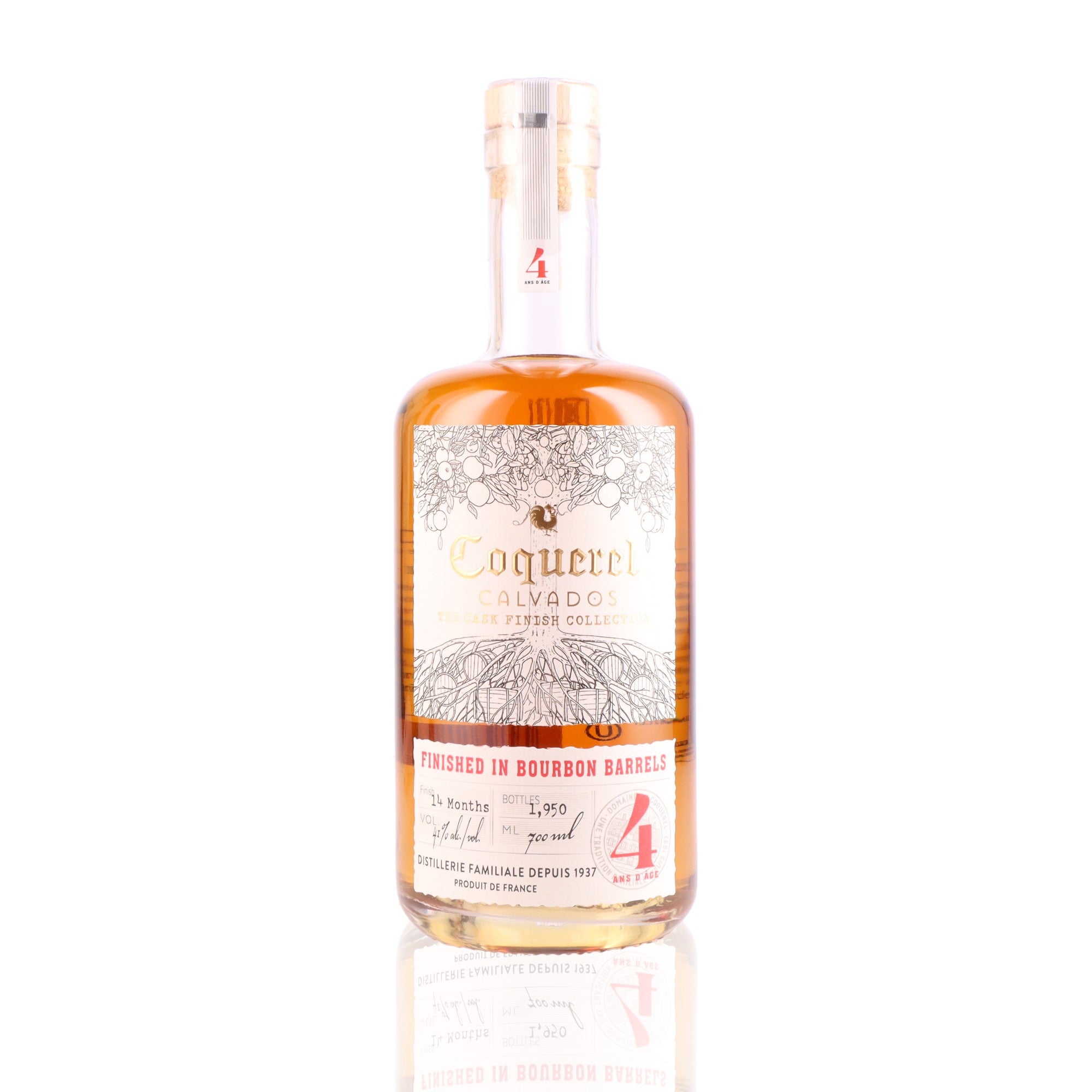 COQUEREL - 4 ans Finition Bourbon - 41%