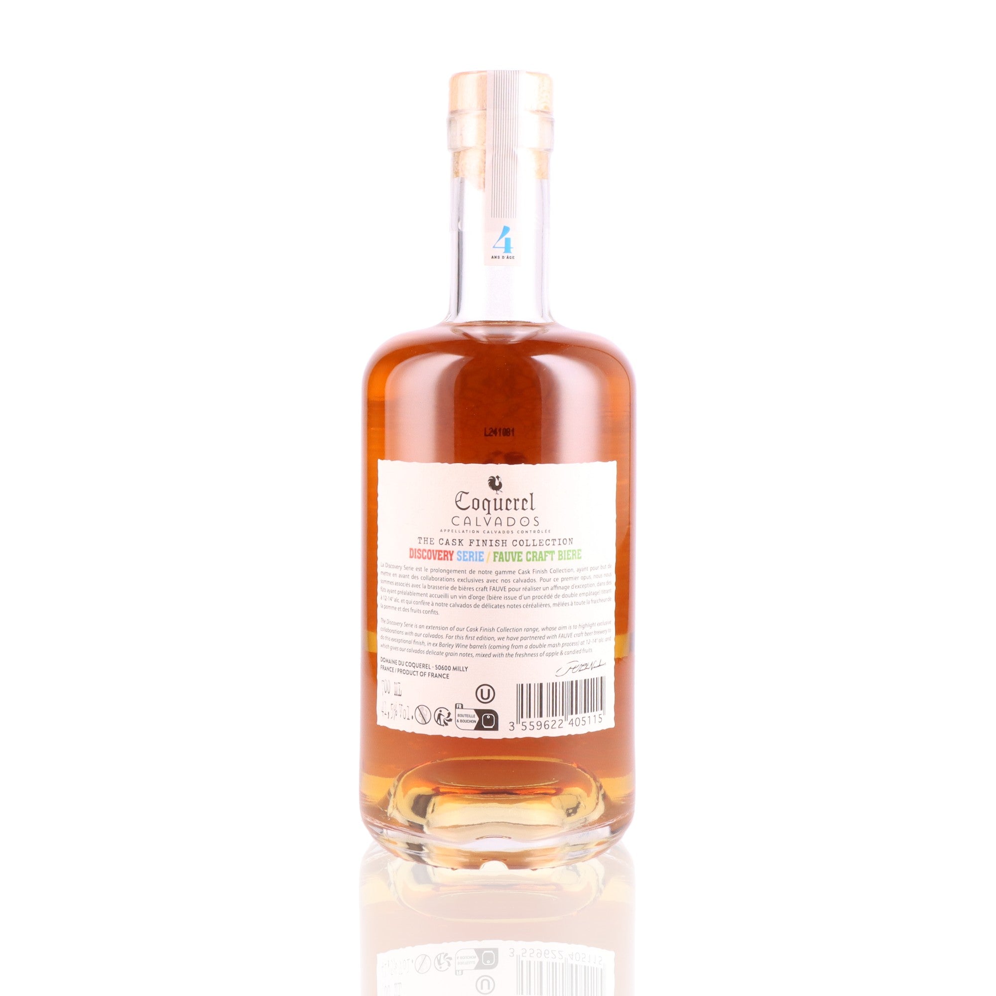 COQUEREL - 4 ans Finition Bière Fauve - 41,5%