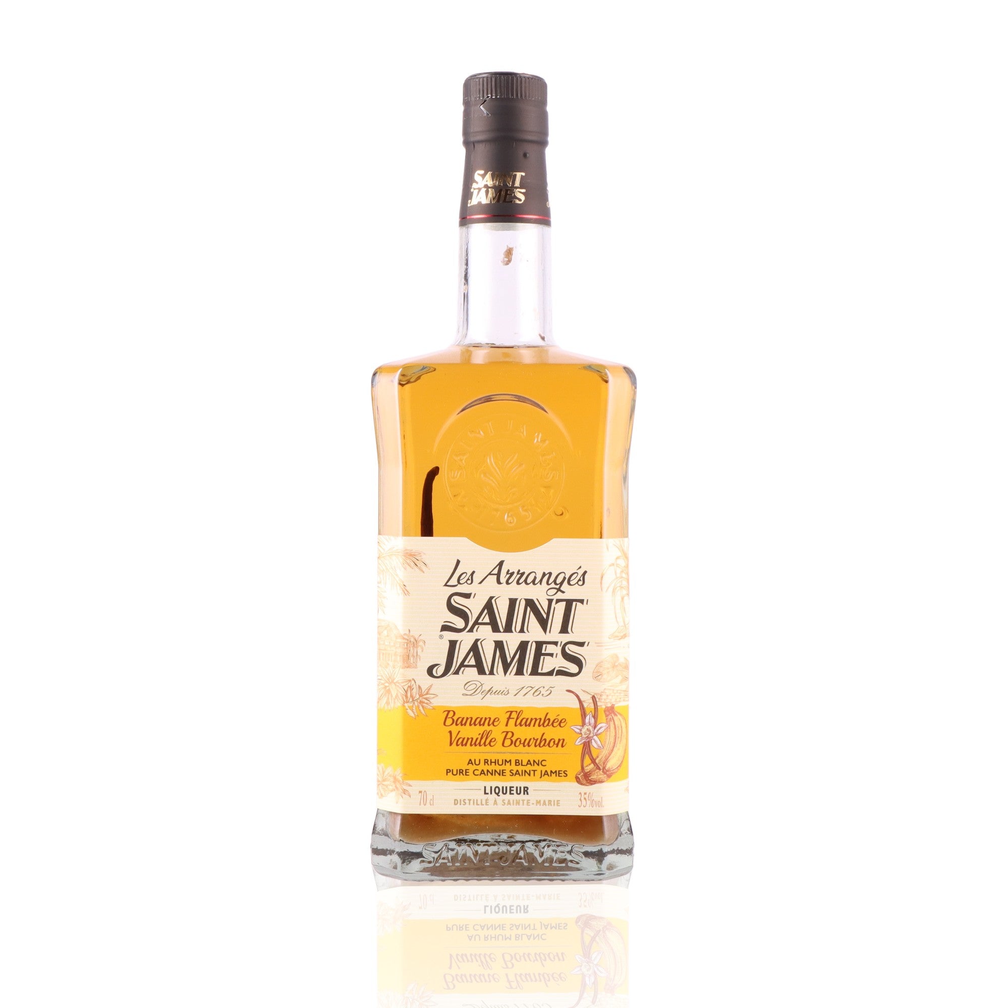 SAINT JAMES - Banane Flambée & Vanille Bourbon - 35%
