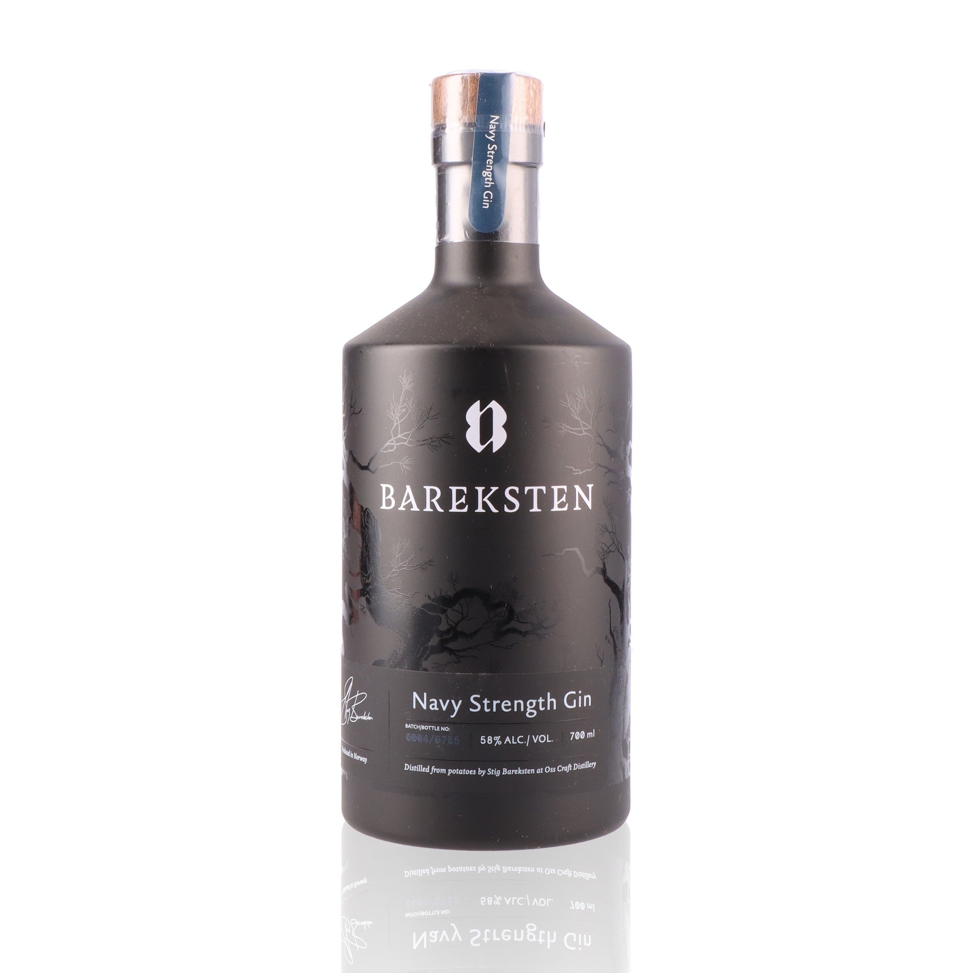 BAREKSTEN - Navy Strength Gin - 58%