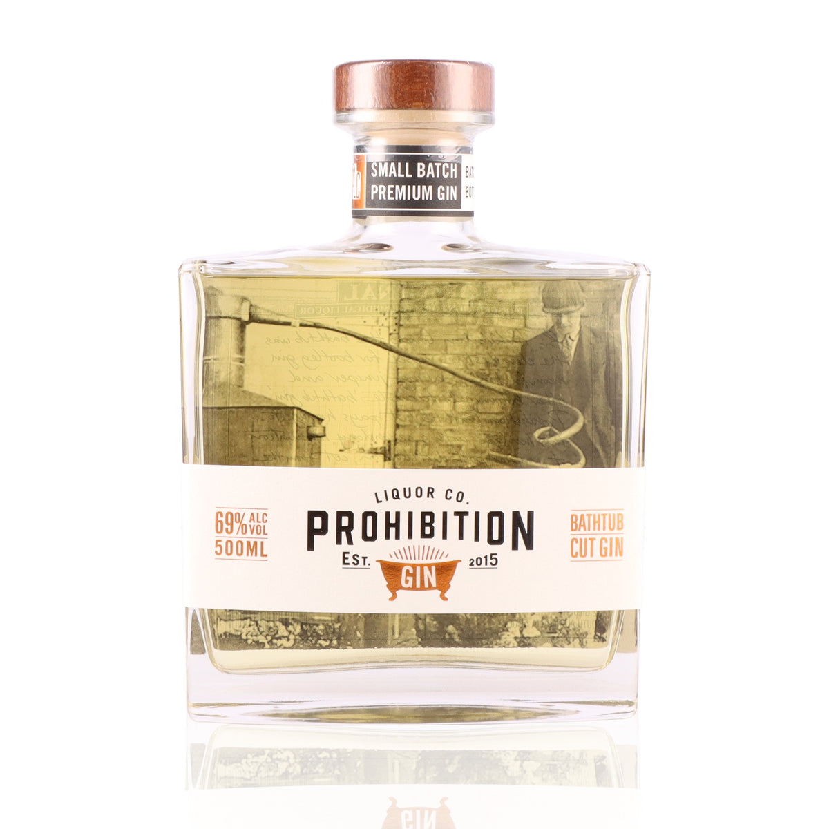 Gin PROHIBITION Bathtub Cut Gin 69% – Whisky Paris