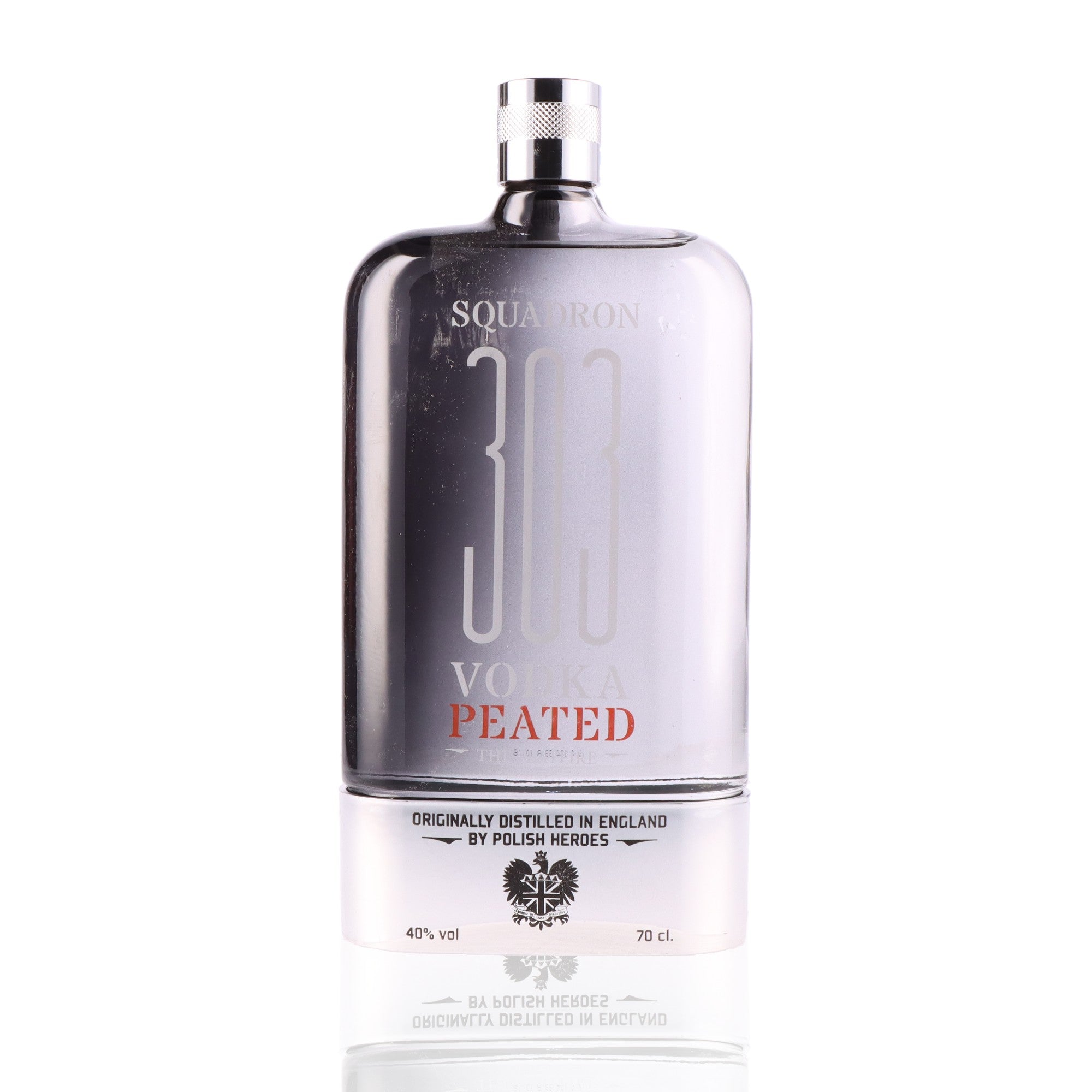SQUADRON - Peated The Peatfire Flask - 40%