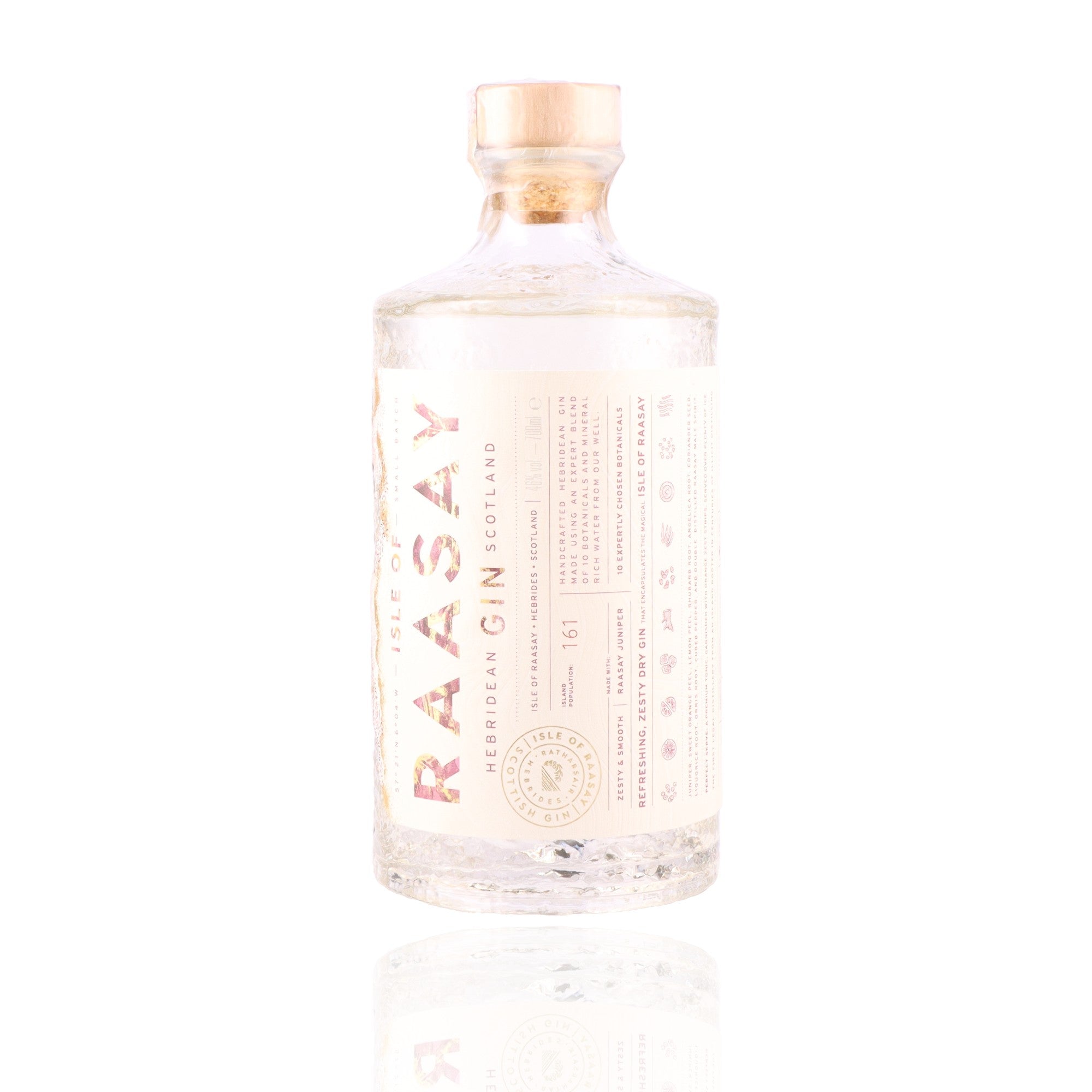 ISLE OF RAASAY - Coffret Gin + 2 Verres - 46%