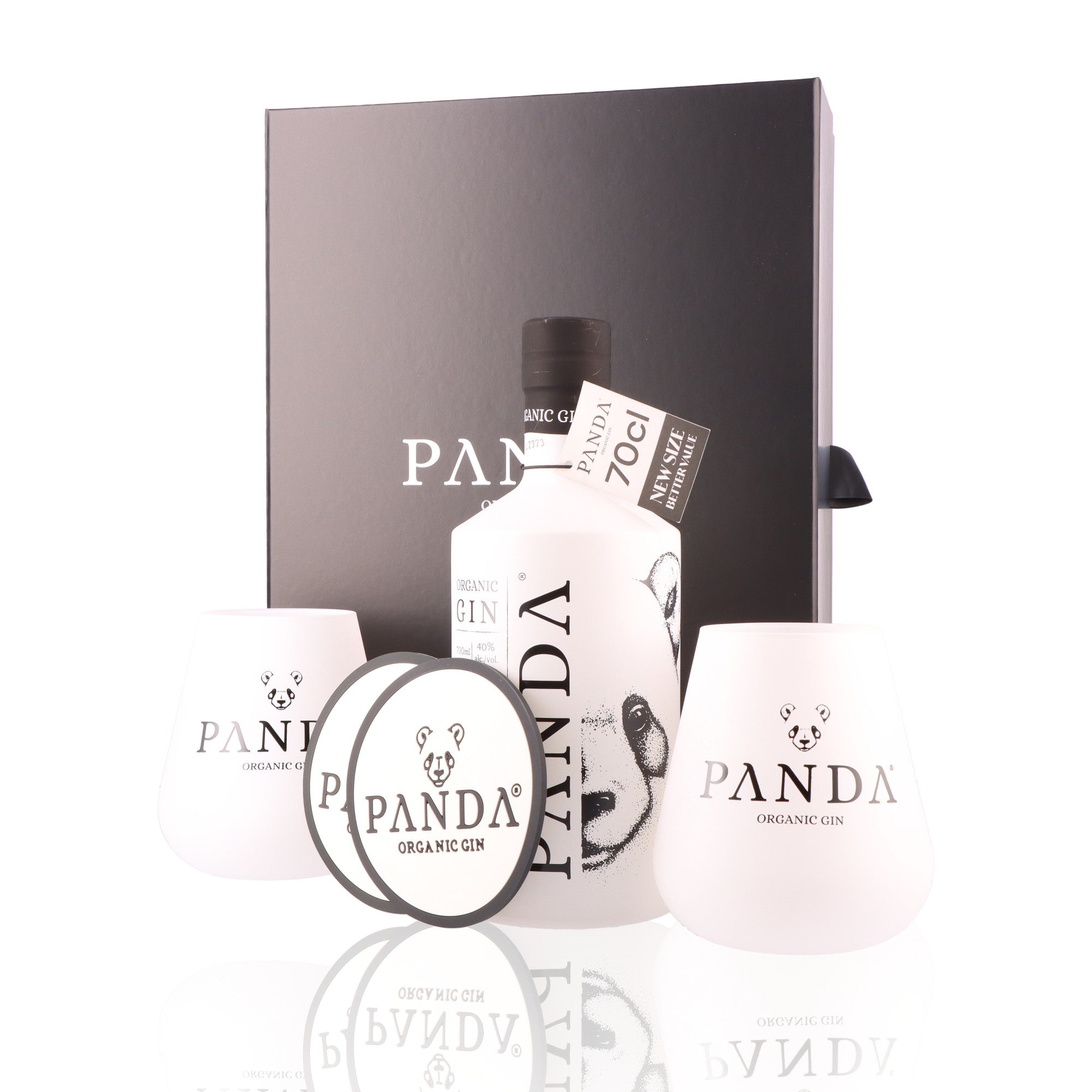 PANDA GIN - Coffret 2 Verres - 40%