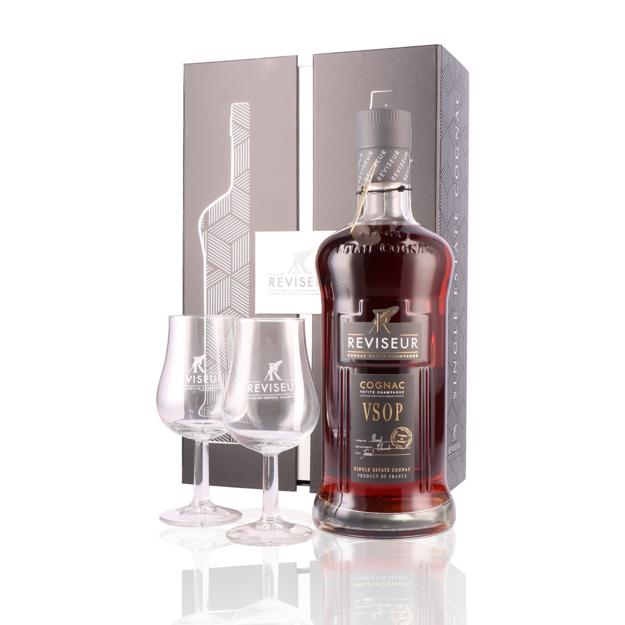 REVISEUR - Coffret VSOP + 2 Verres - 40%