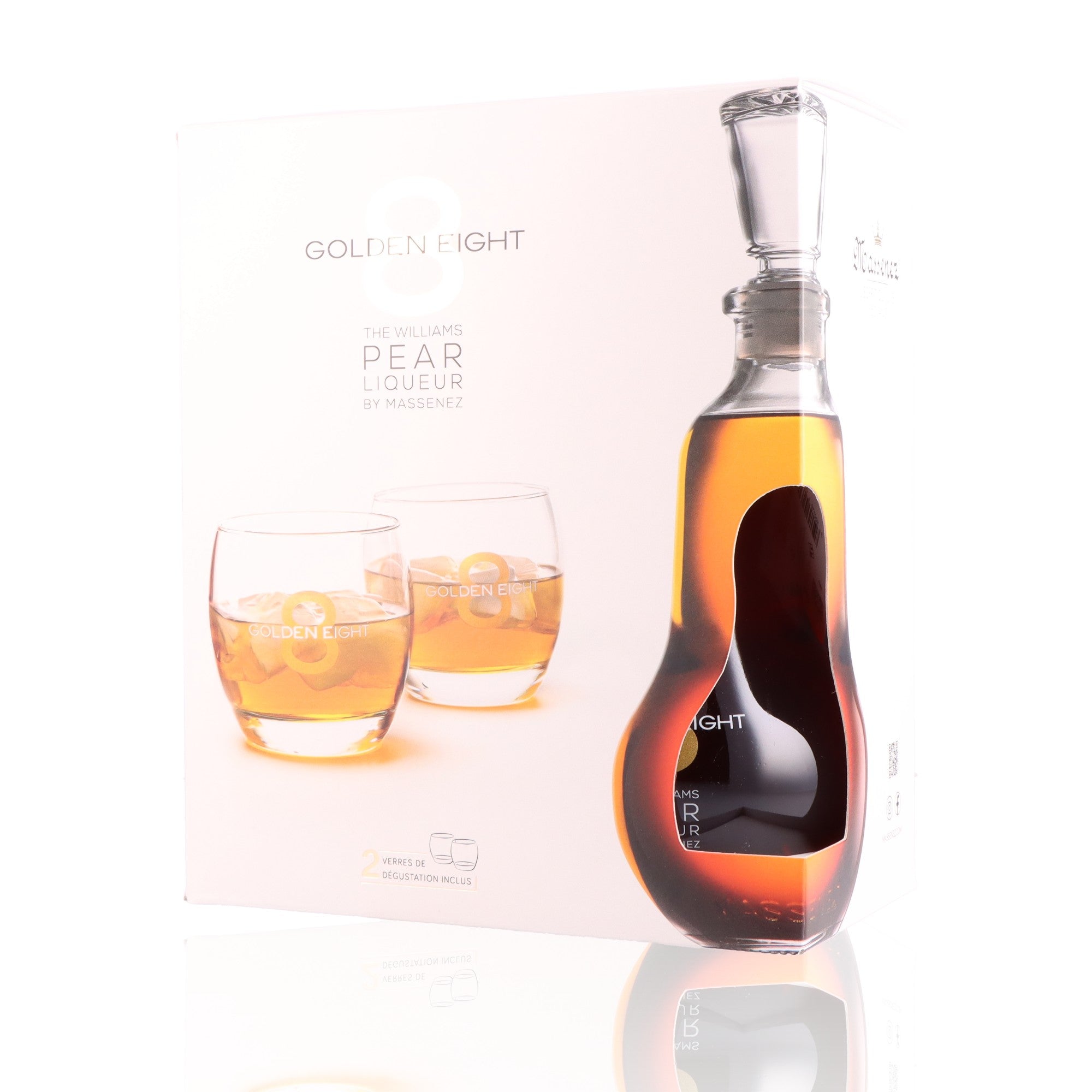 GOLDEN 8 - Coffret + 2 Verres - 25%