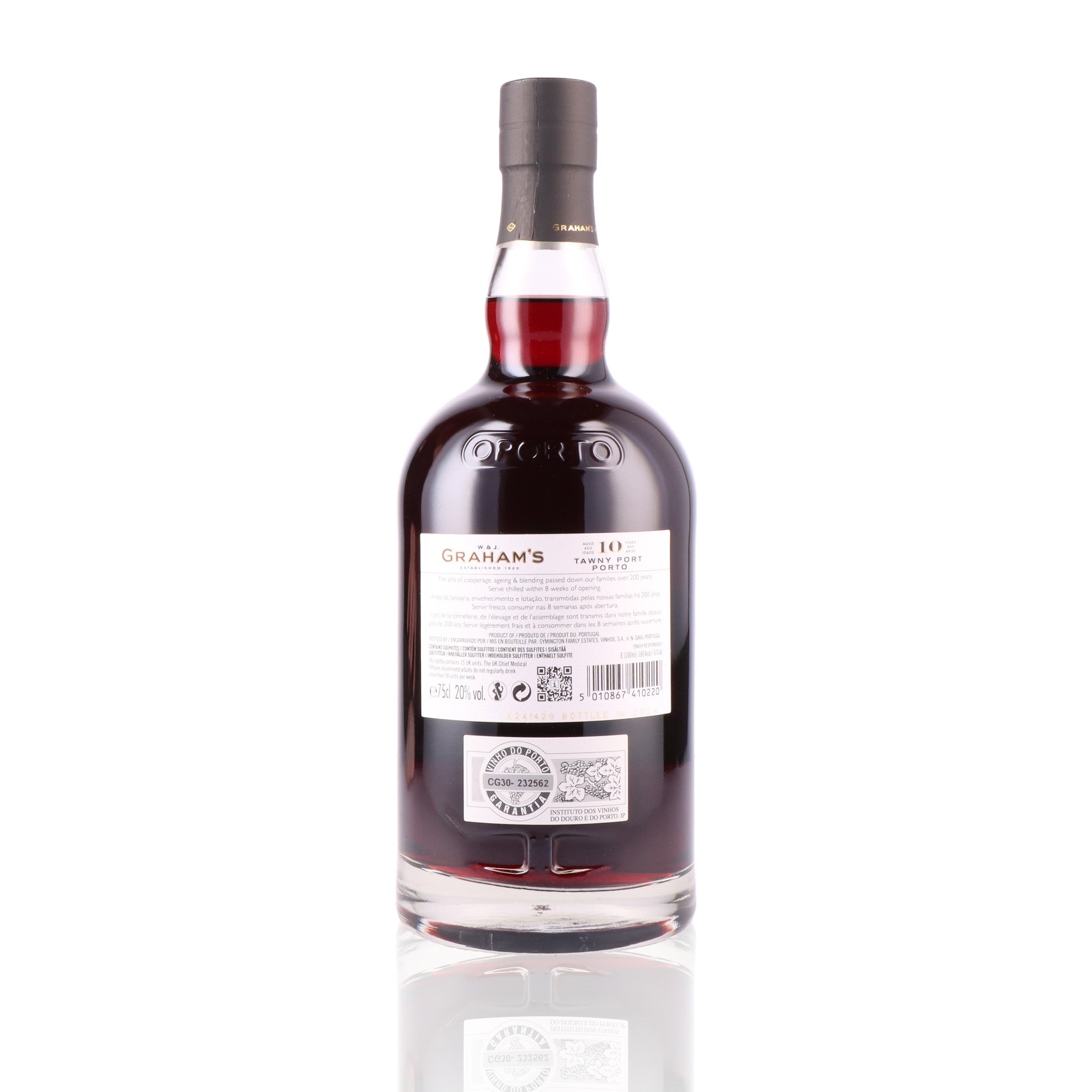 GRAHAM'S - Tawny Port 10 ans - 20%