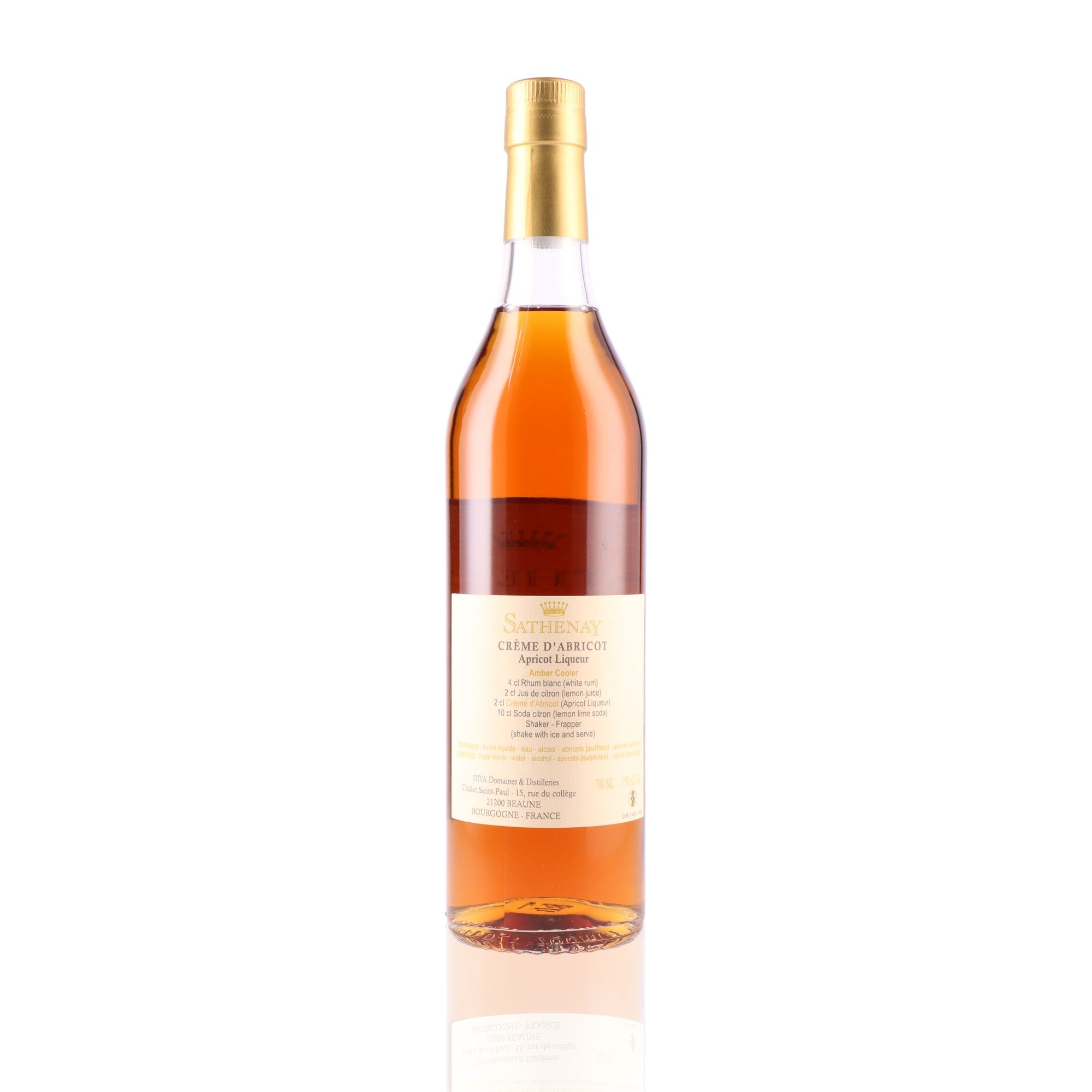 SATHENAY - Crème d'Abricot - 15%