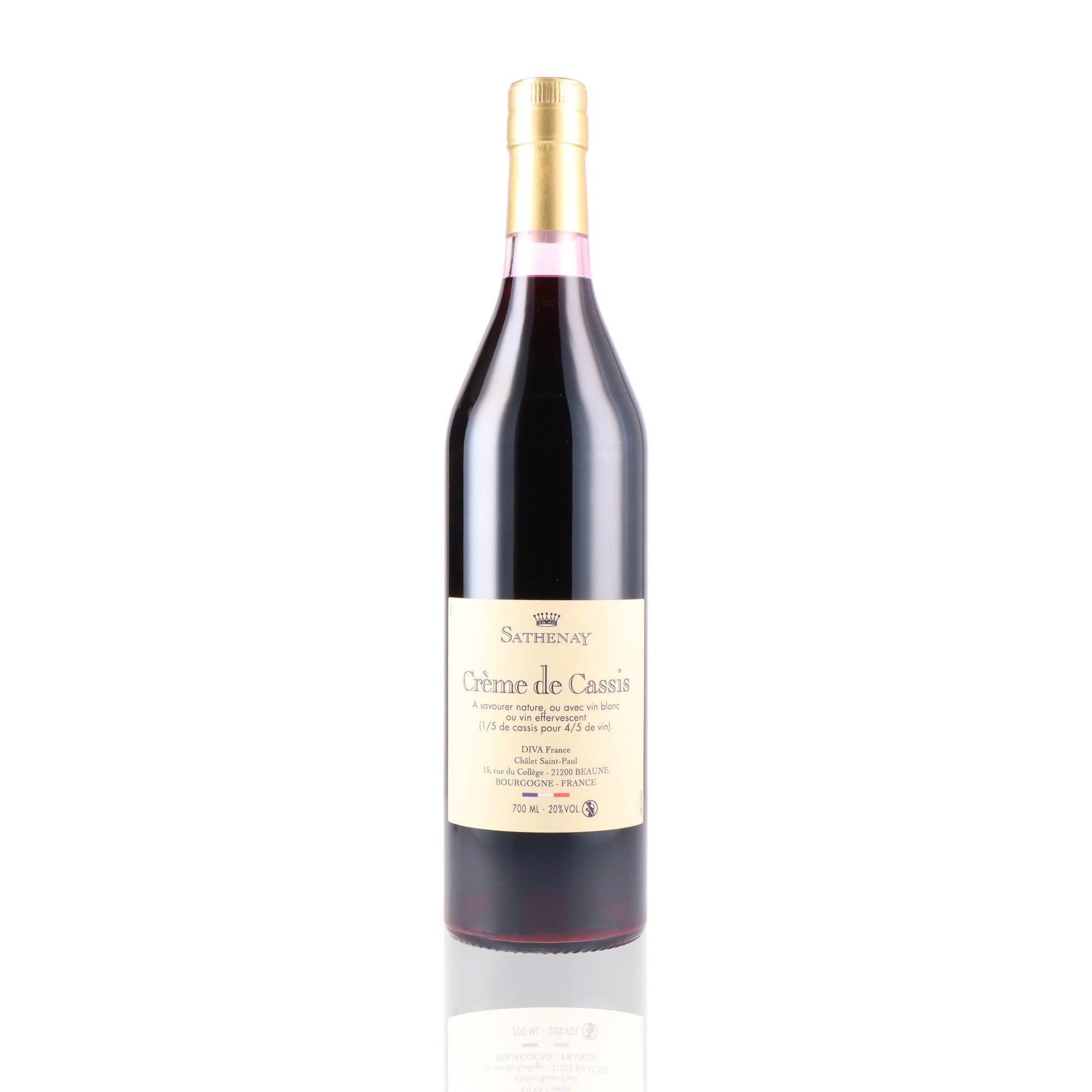 SATHENAY - Crème de Cassis - 20%