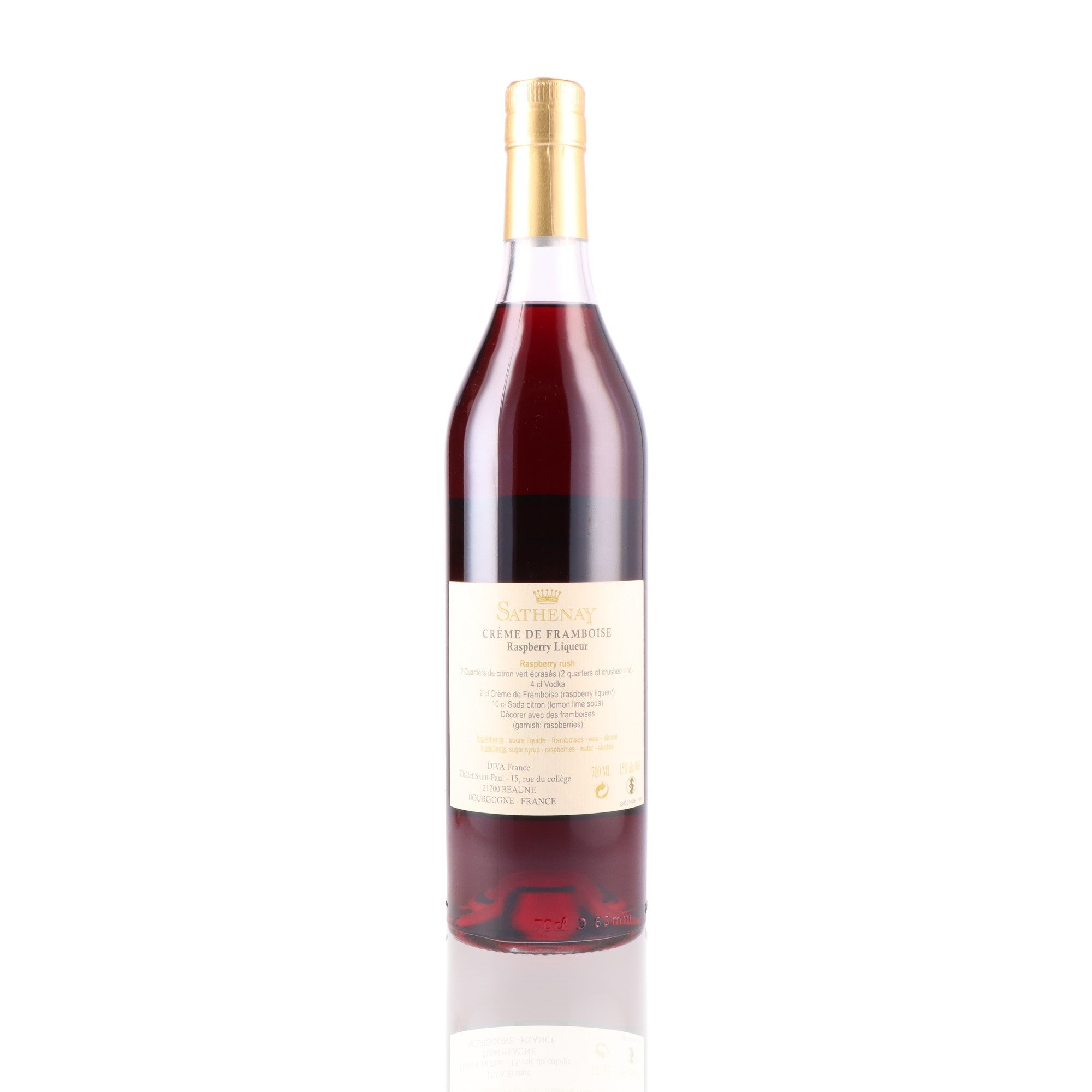 SATHENAY - Crème de Framboise - 15%
