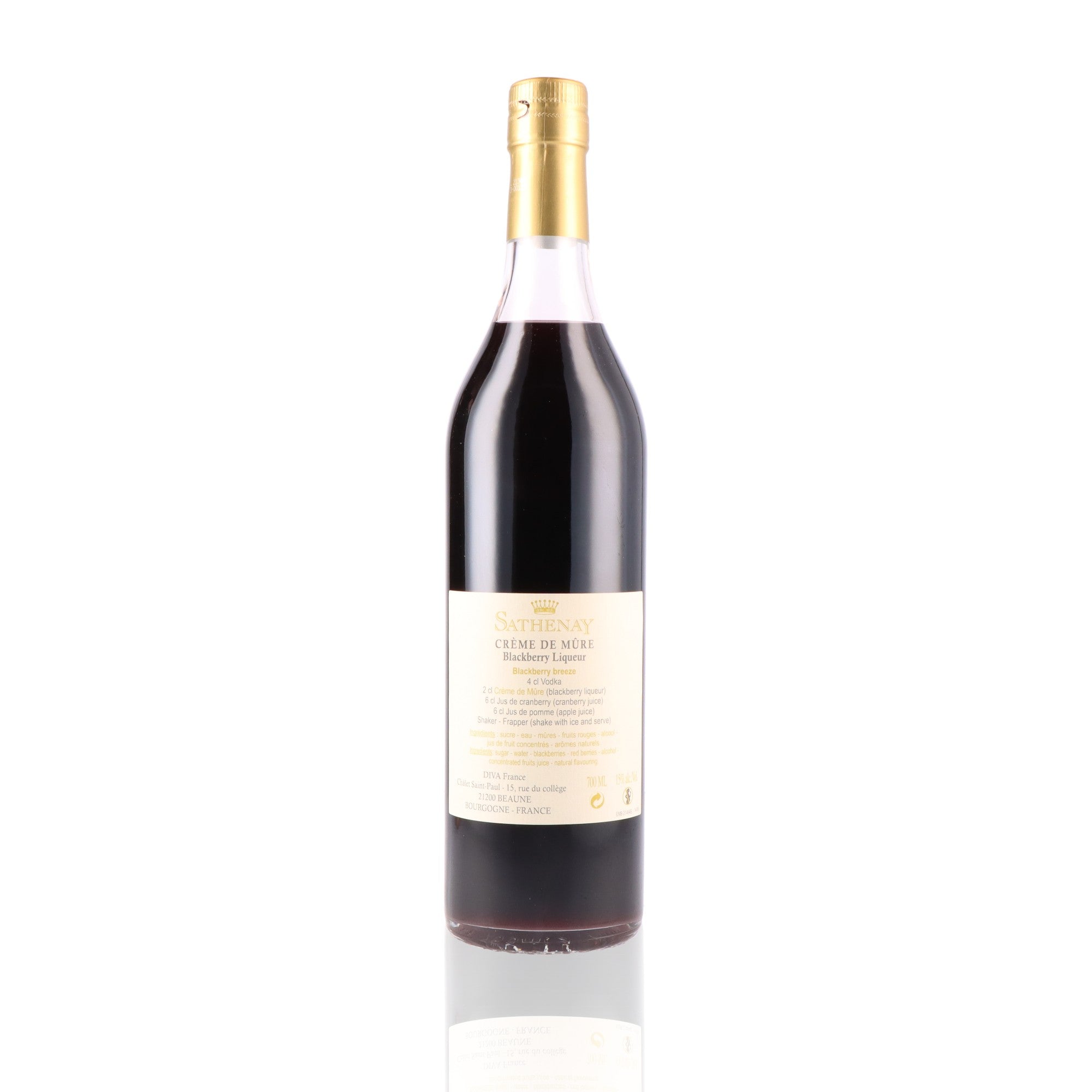SATHENAY - Crème de Mûre - 15%