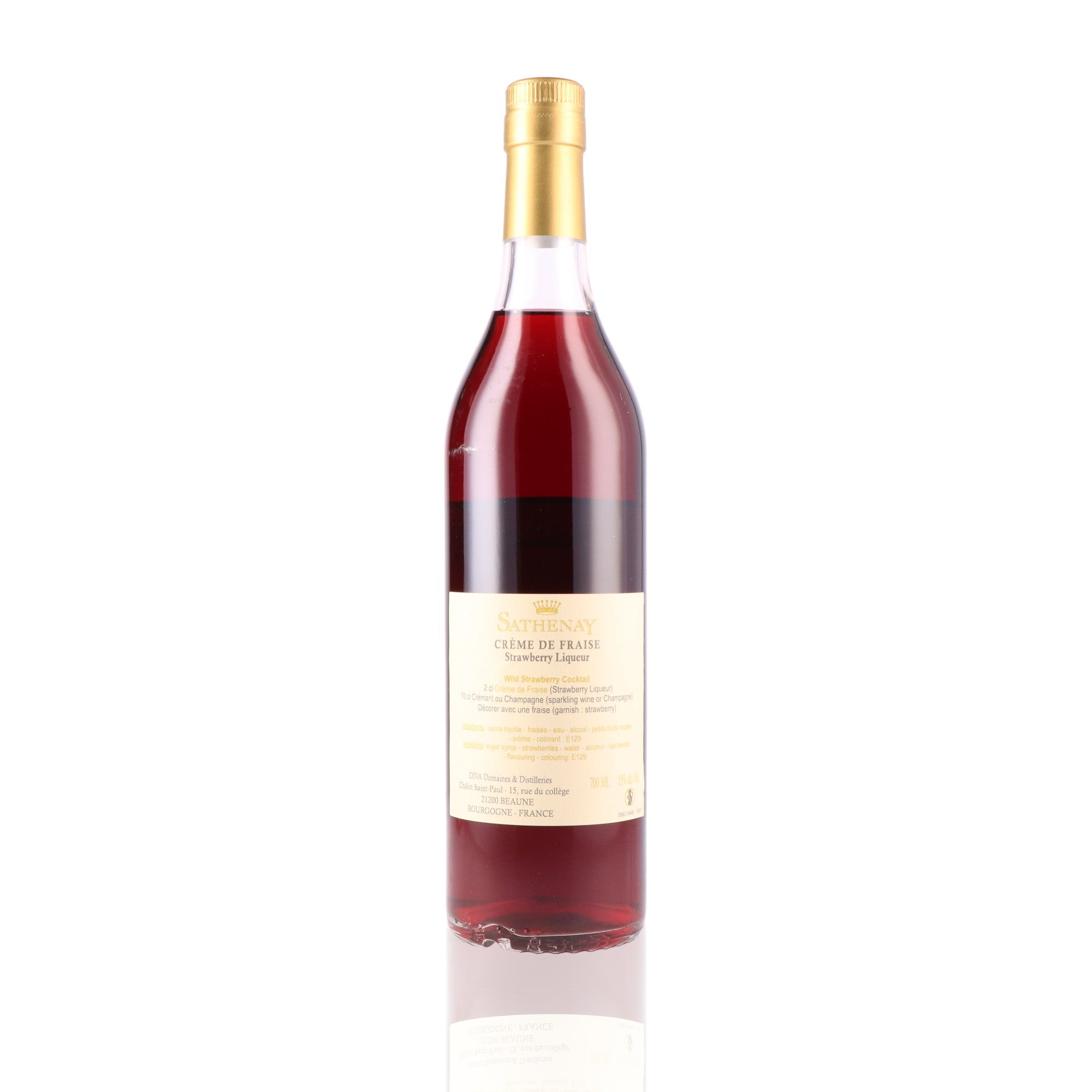 SATHENAY - Crème Fraise - 15%