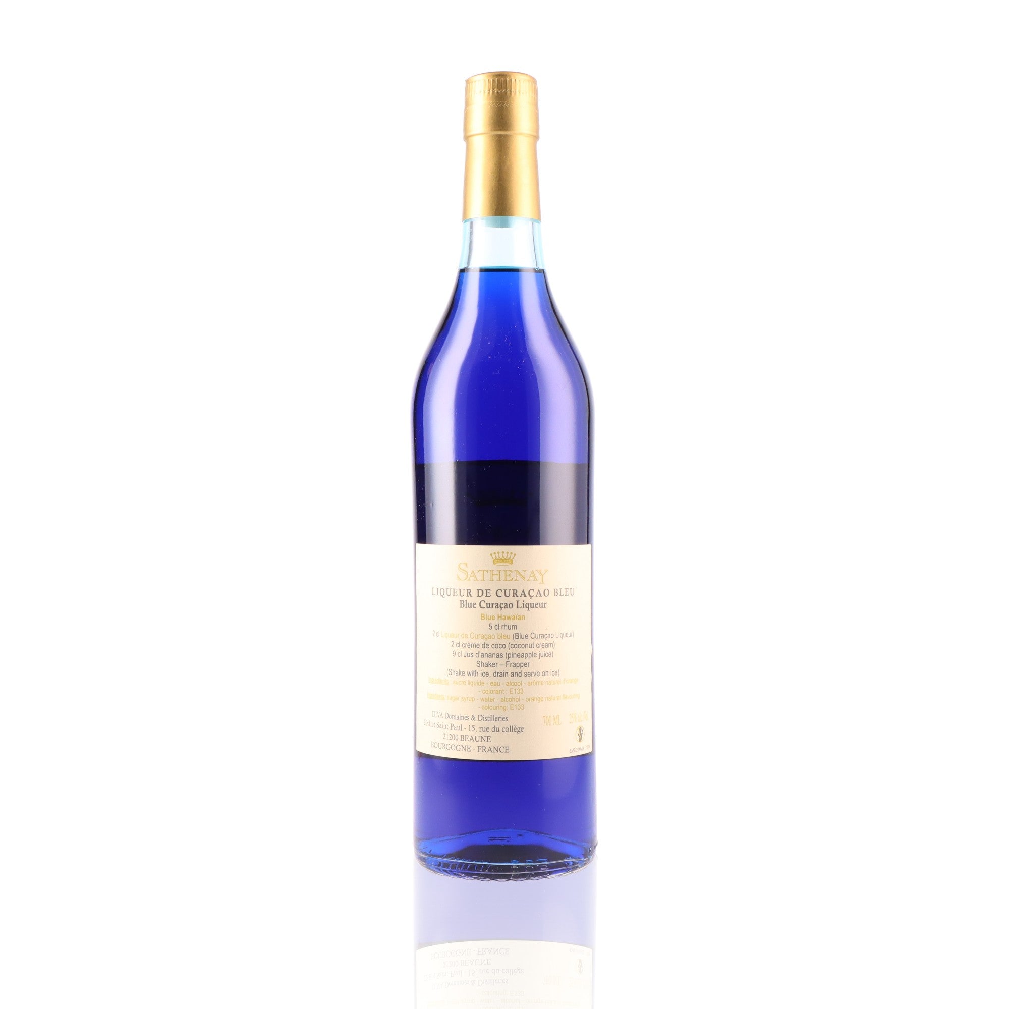 SATHENAY - Curaçao Bleu - 25%
