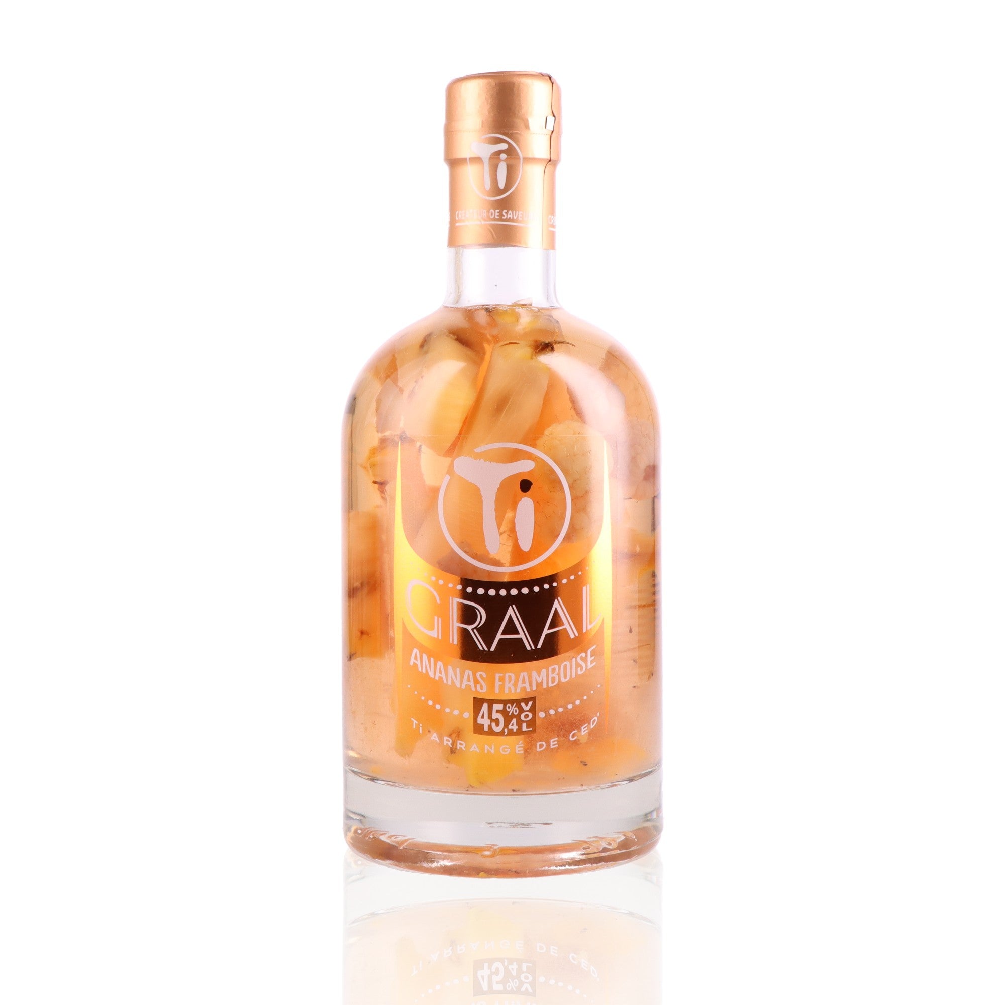 LES RHUMS DE CED' - Ti Arrangés Ananas Framboise - 45,4%