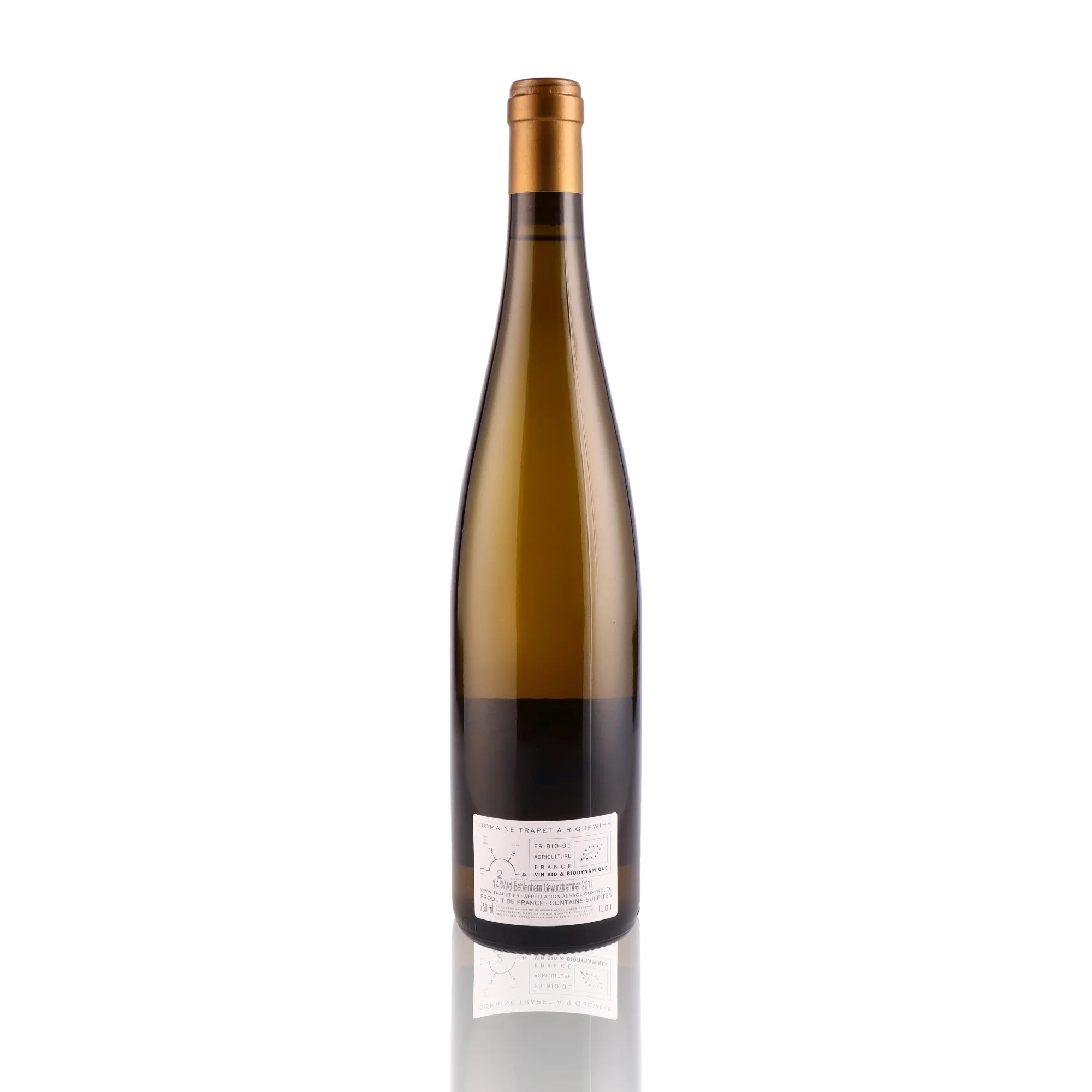 DOMAINE TRAPET - Beblenheim Gewurztraminer 2017 - 14%