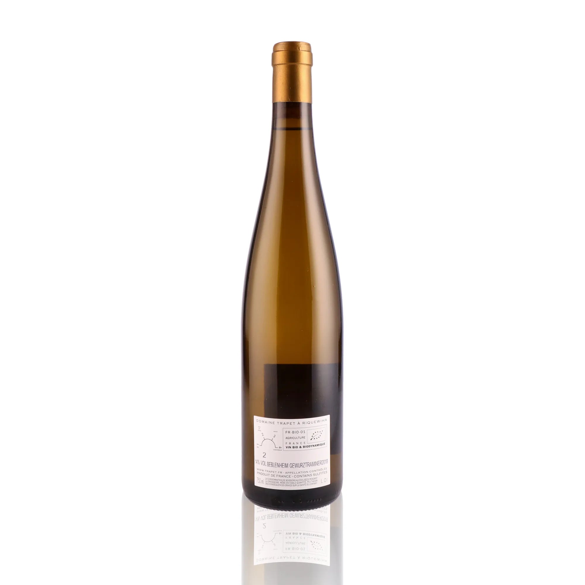 DOMAINE TRAPET - Beblenheim Gewurztraminer 2018 - 14%