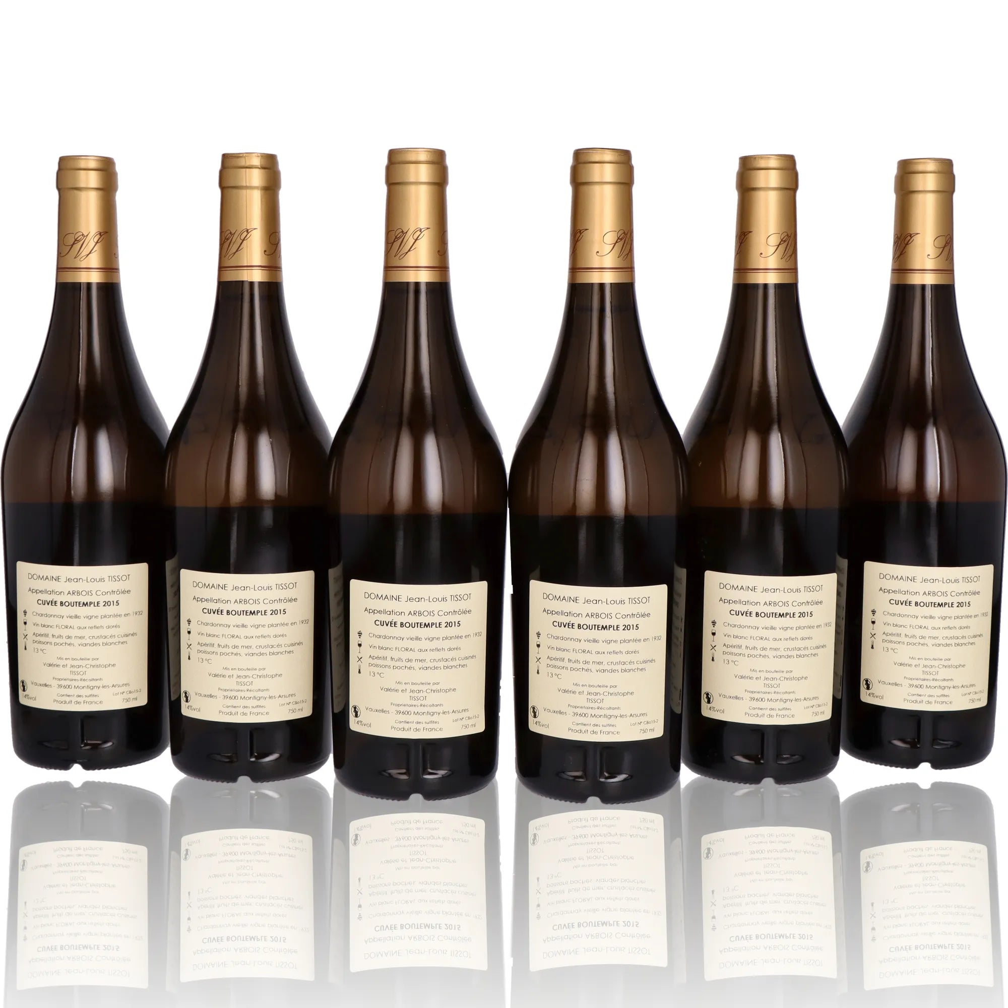 JEAN LOUIS TISSOT - Cuvée Boutemple 2015 - 14%