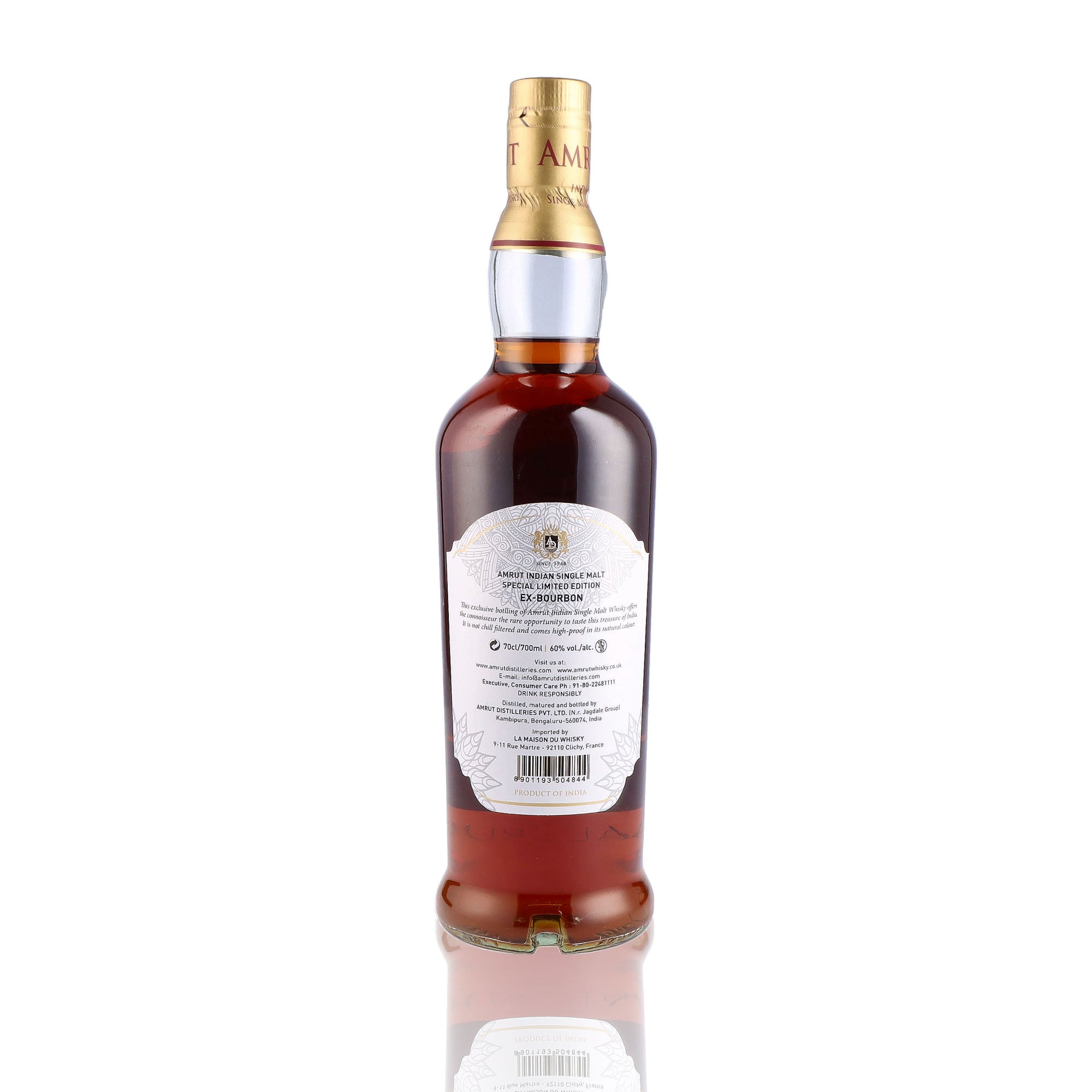 AMRUT - Ex-Bourbon Cask #662 Limited Edition - 60%