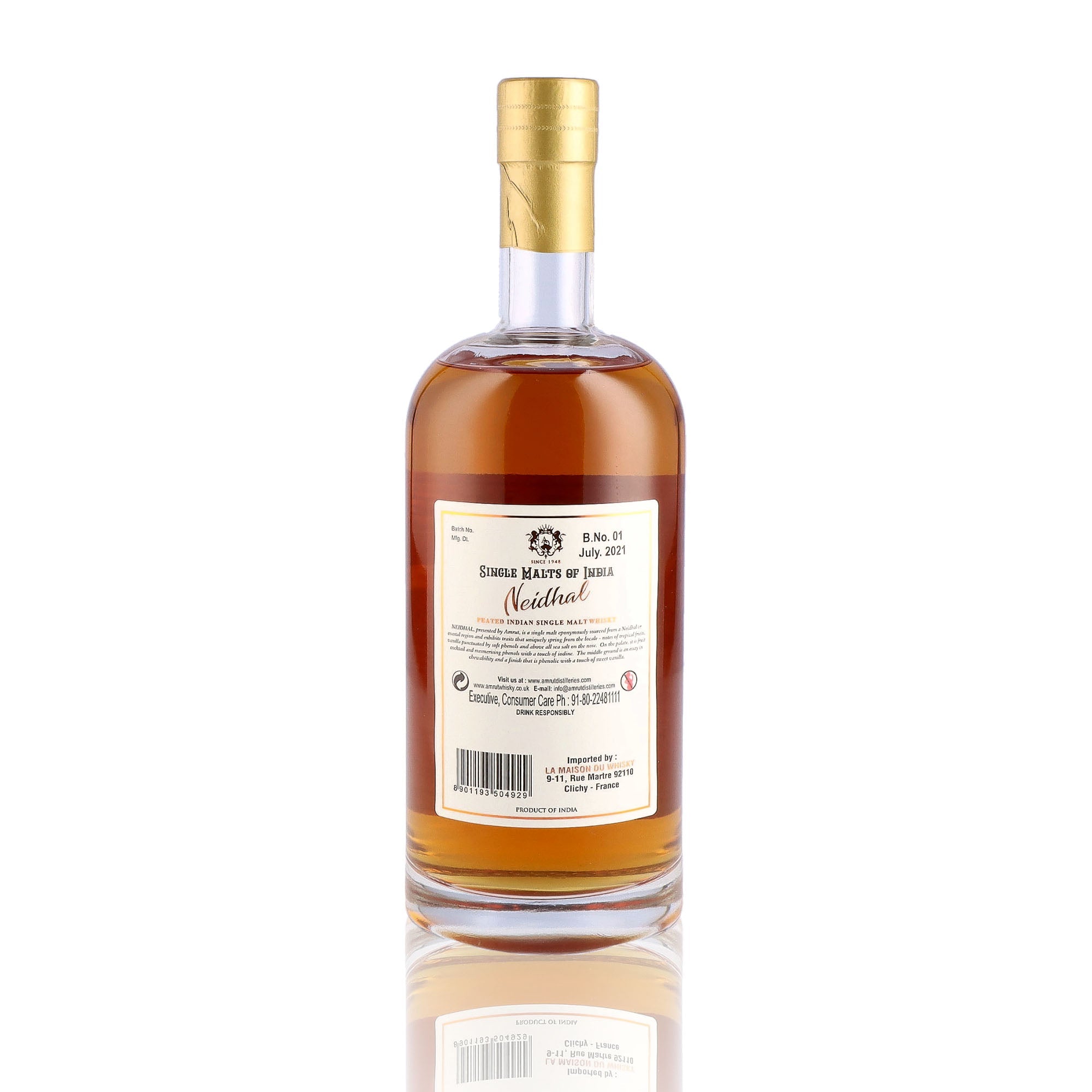 AMRUT - Neidhal Peated Indian - 46%