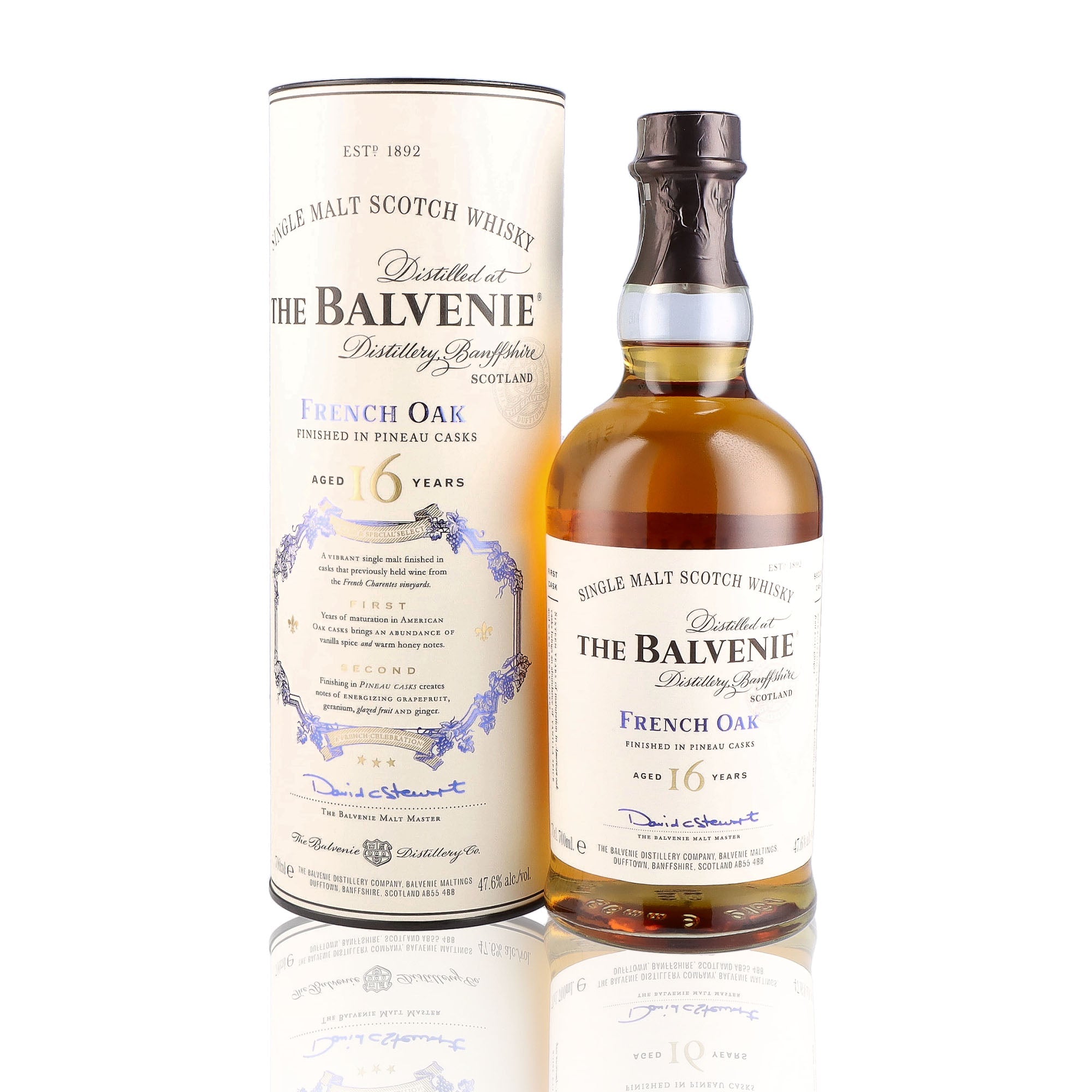 BALVENIE - French Oak Pineau Cask 16 ans - 47,6%