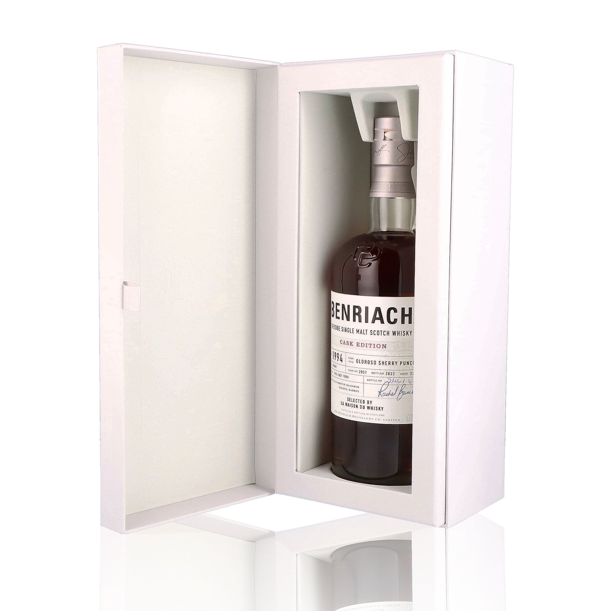 BENRIACH - 1994 27 ans First Fill Smoky Oloroso Puncheon - 53%