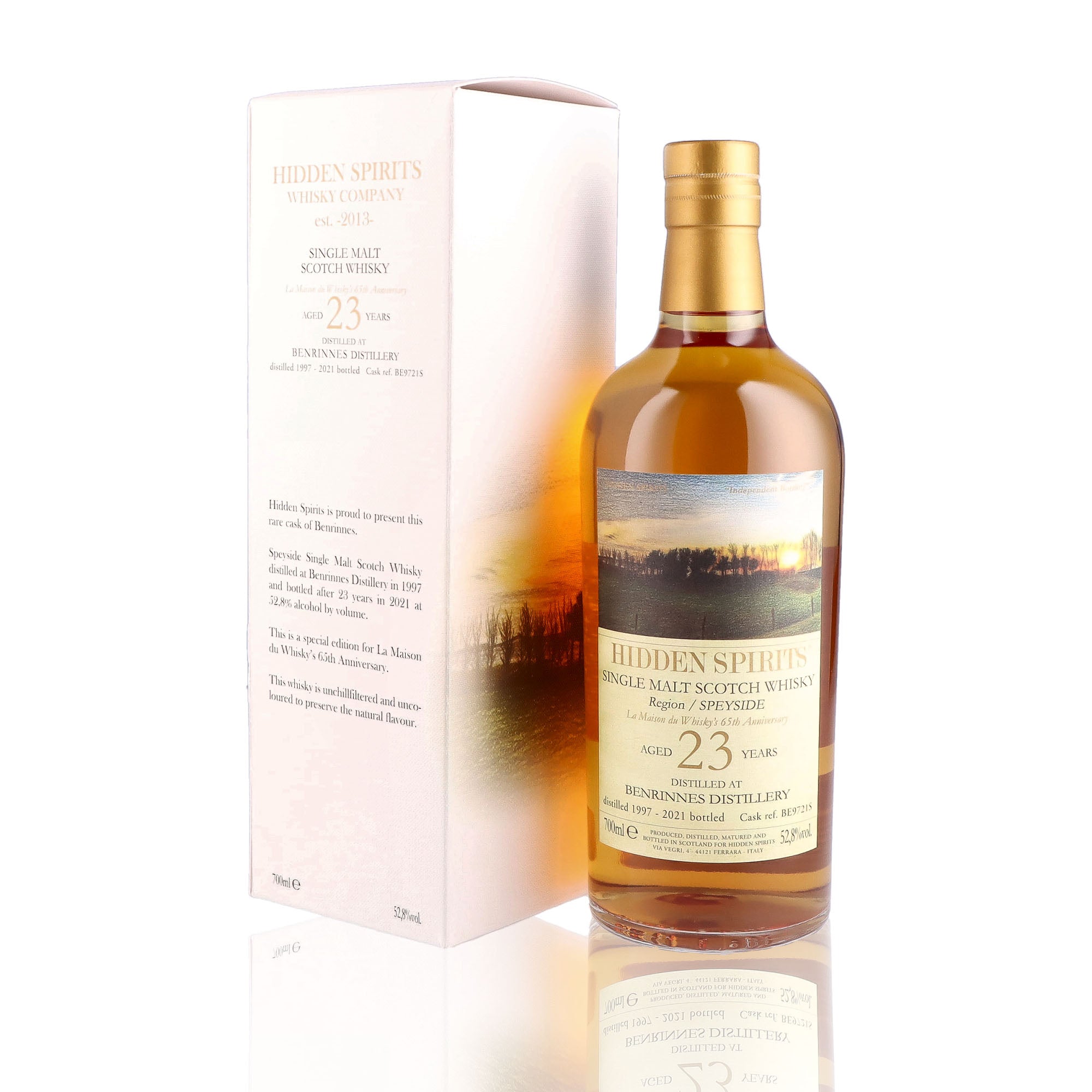 BENRINNES - Hidden Spirits 23 ans - 52,8%
