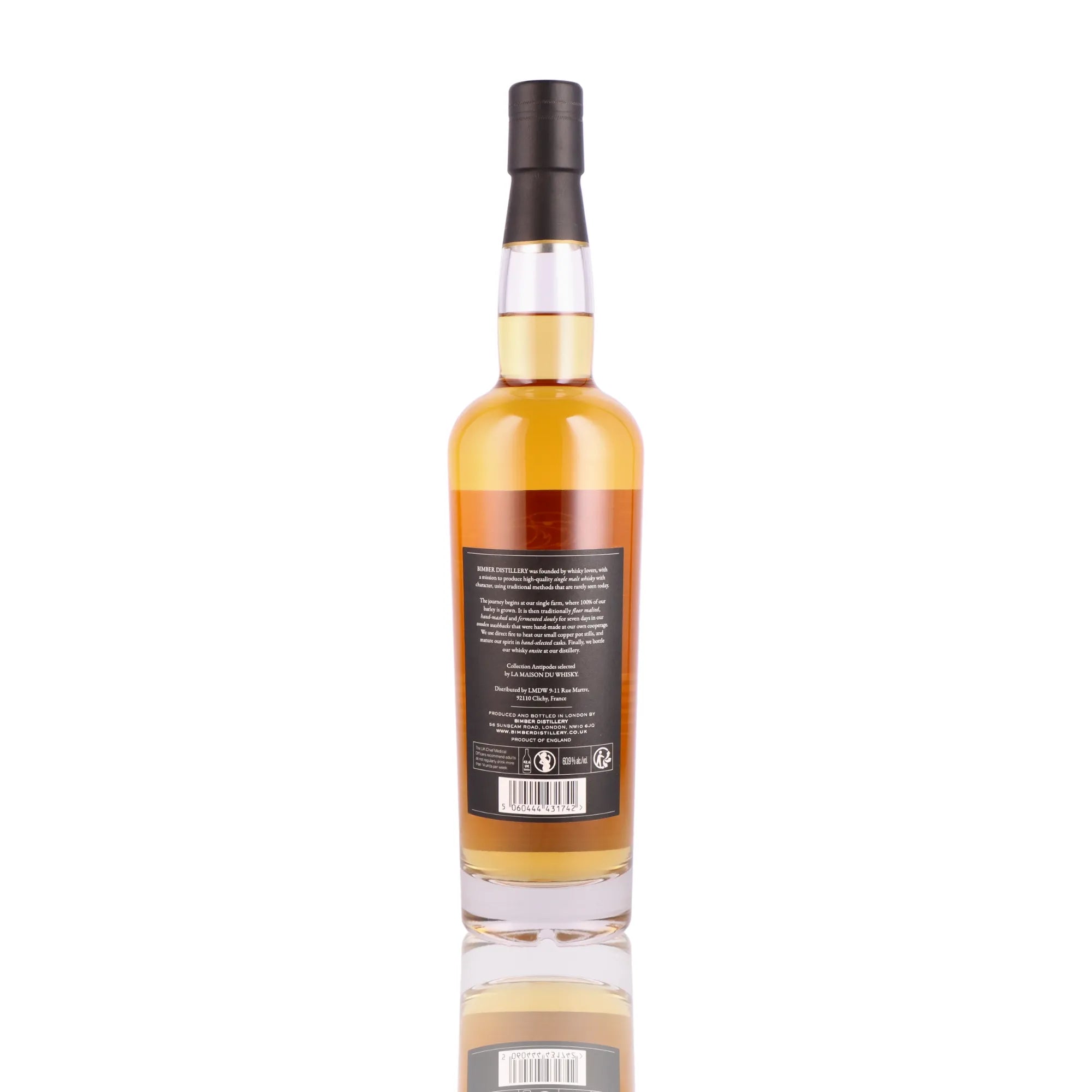 BIMBER - 2019 Peated Bourbon Barrel - 60,9%