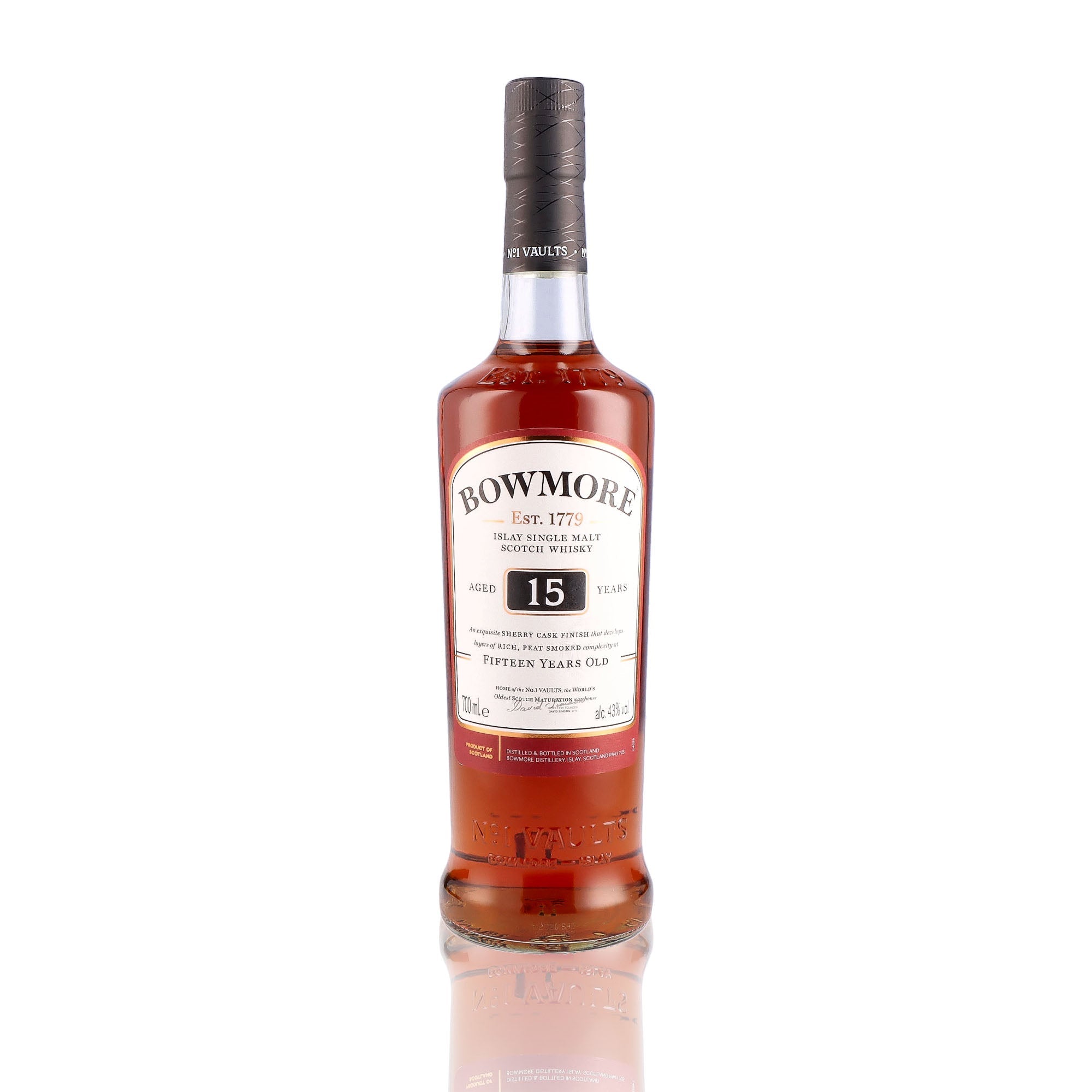 BOWMORE - 15 ans - 43%