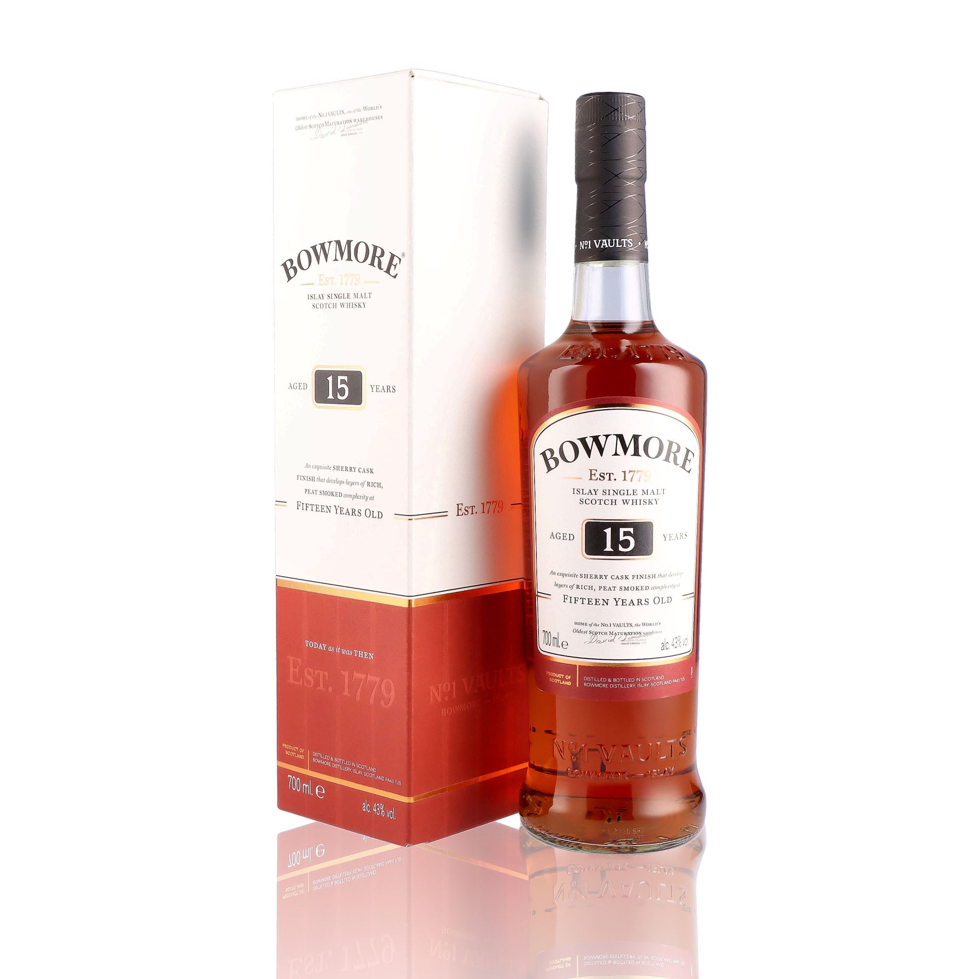 BOWMORE - 15 ans - 43%
